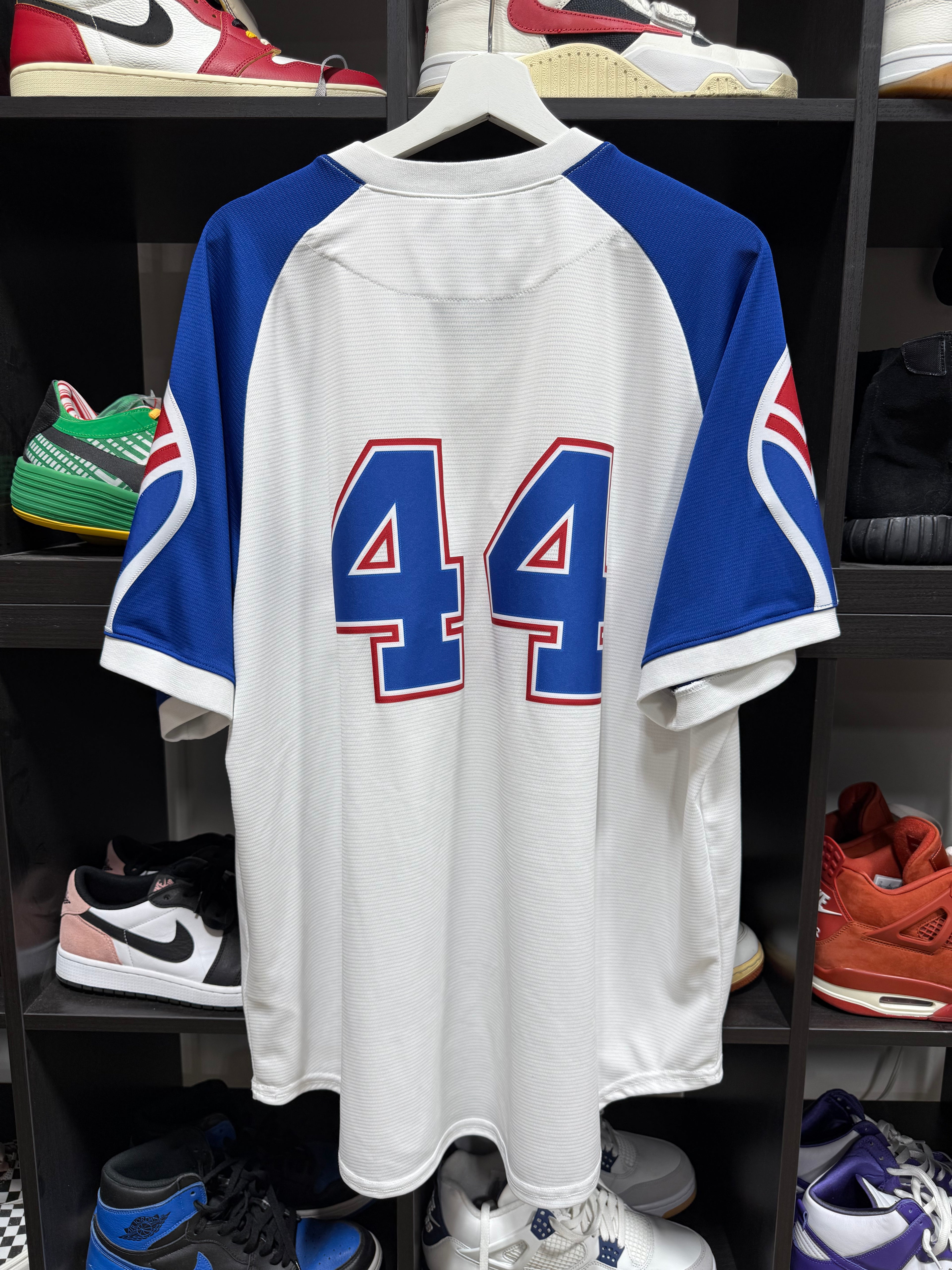 Nike Hank Aaron 44 Atlanta Braves Cooperstown Sz XL