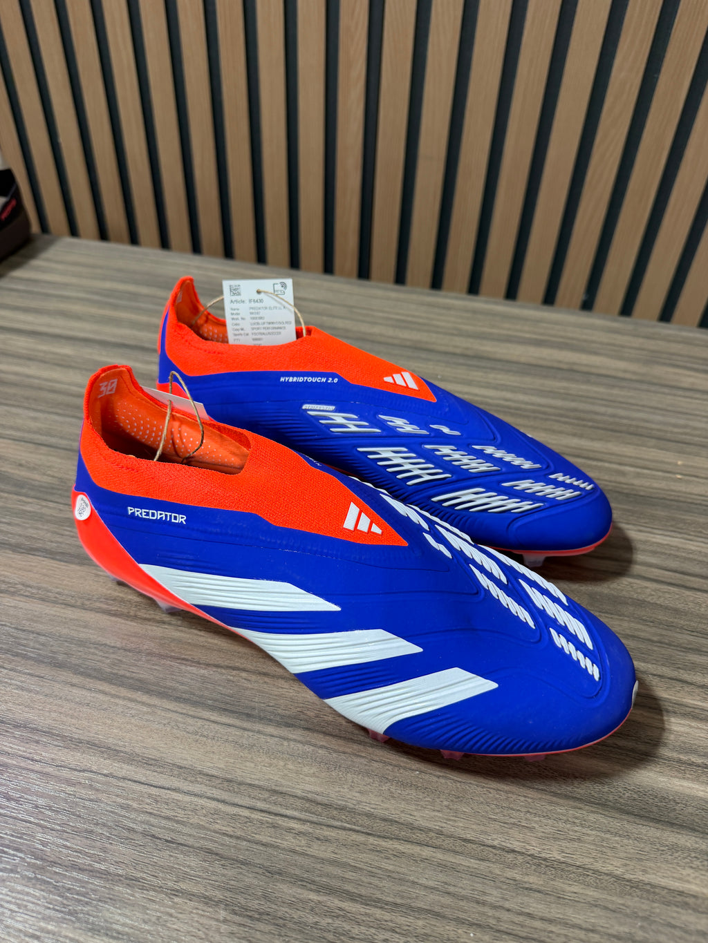 Adidas Predator Elite Laceless Soccer Cleat Sz 9