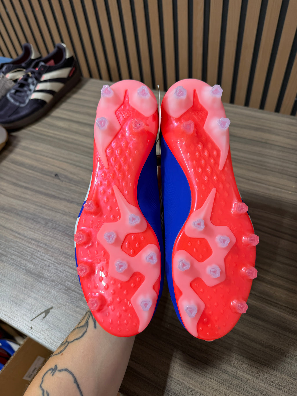 Adidas Predator Elite Laceless Soccer Cleat Sz 9
