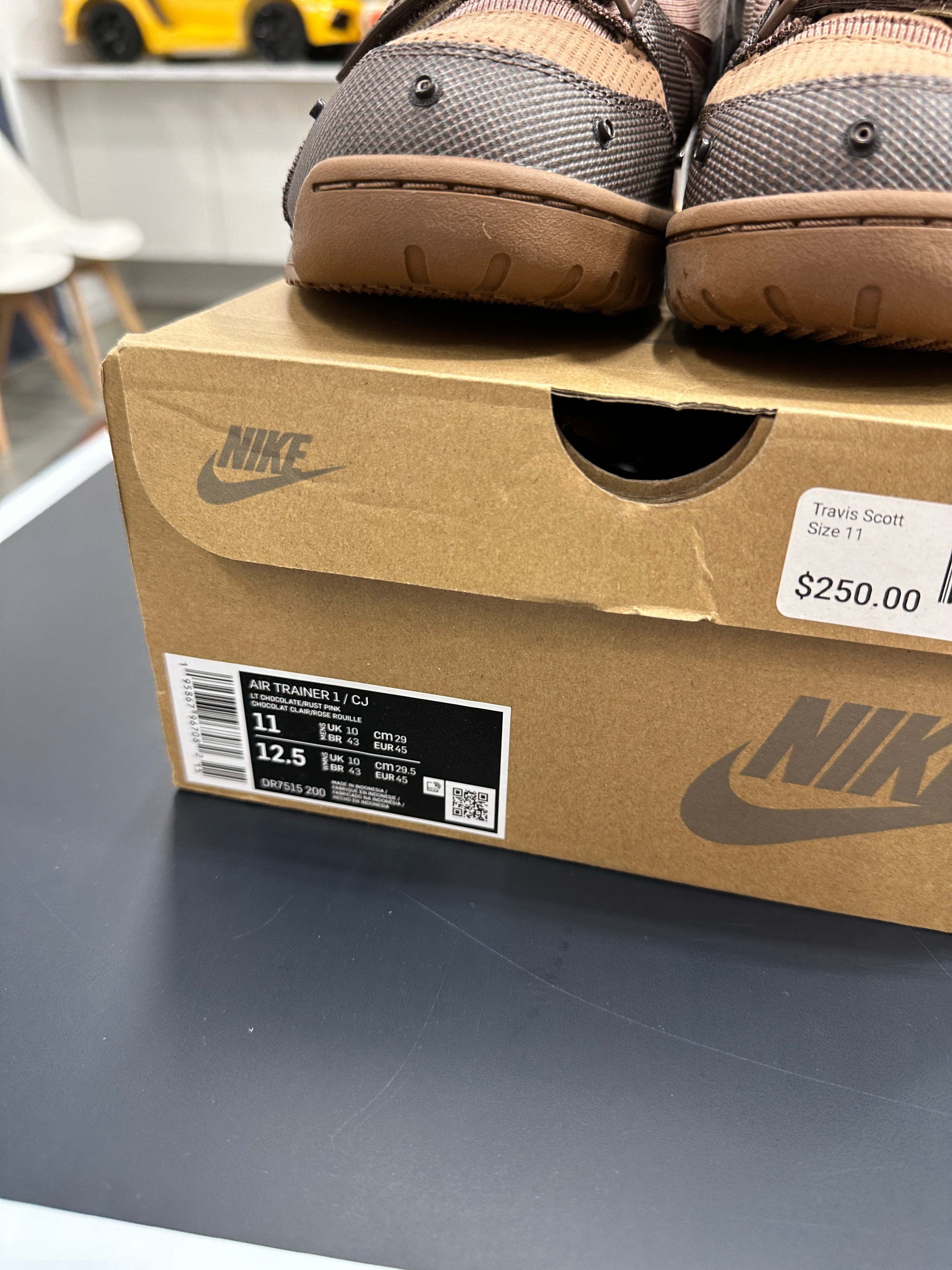 Nike Air Trainer 1 SP Travis Scott Wheat Sz 11