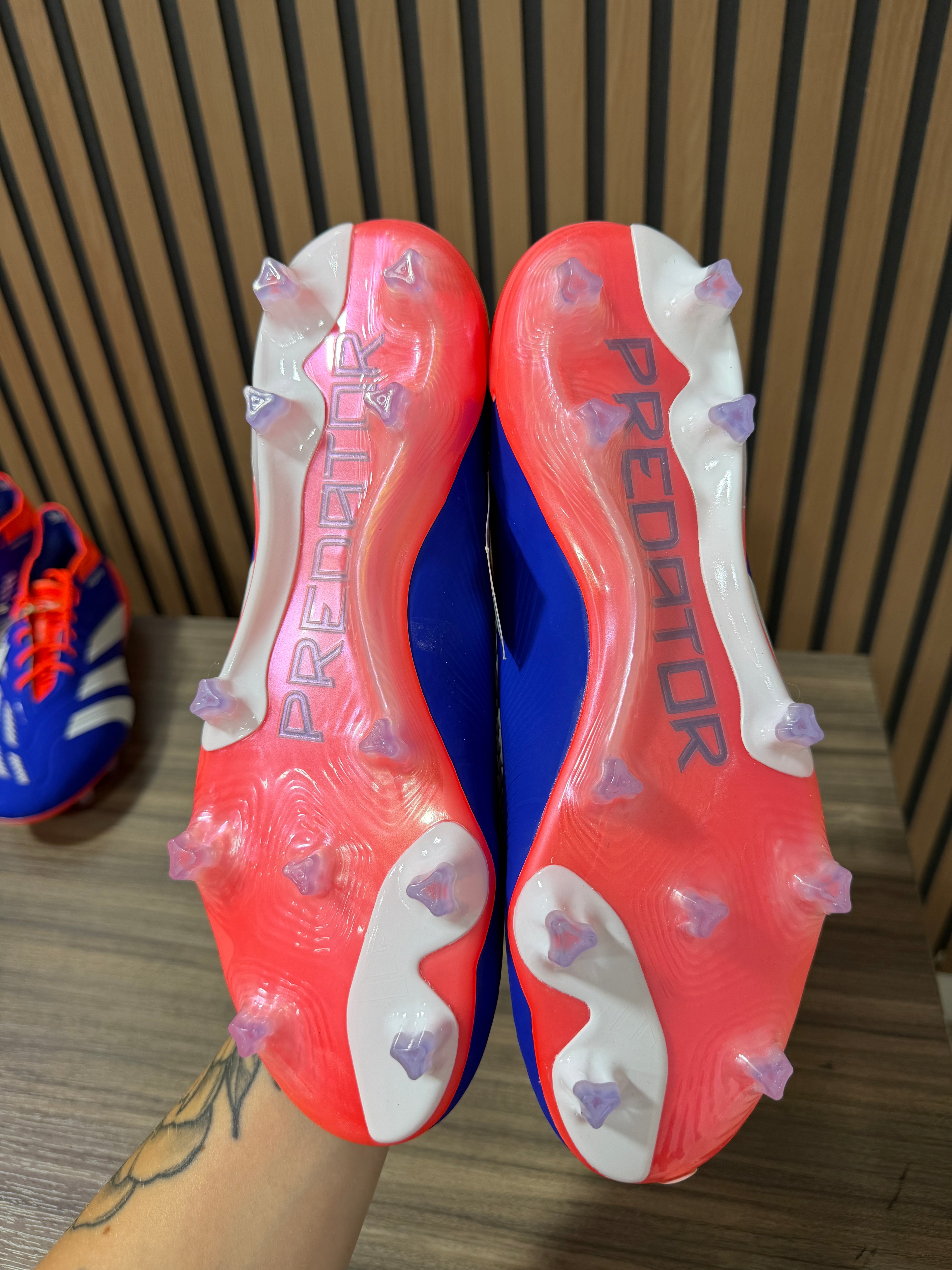 Adidas Predator Elite Laceless FG Soccer Cleats Sz 9