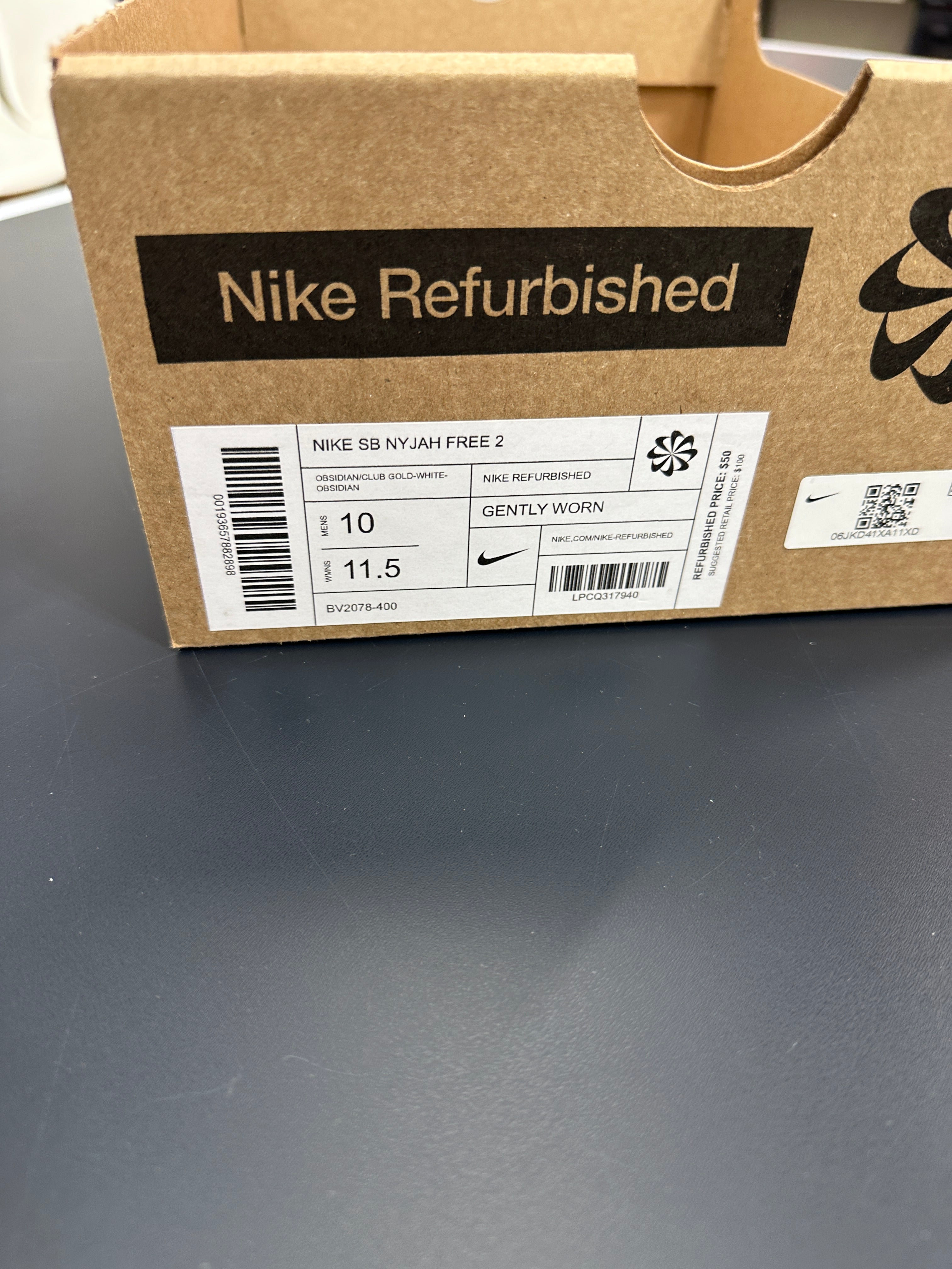 Nyah Free 2 Navy/Gold Sz 10