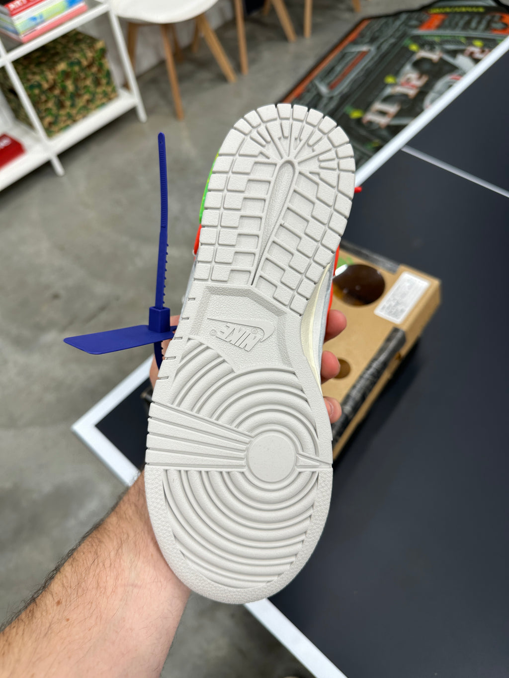 Nike Dunk Low Off-White Lot 23 Sz 7/ W8.5