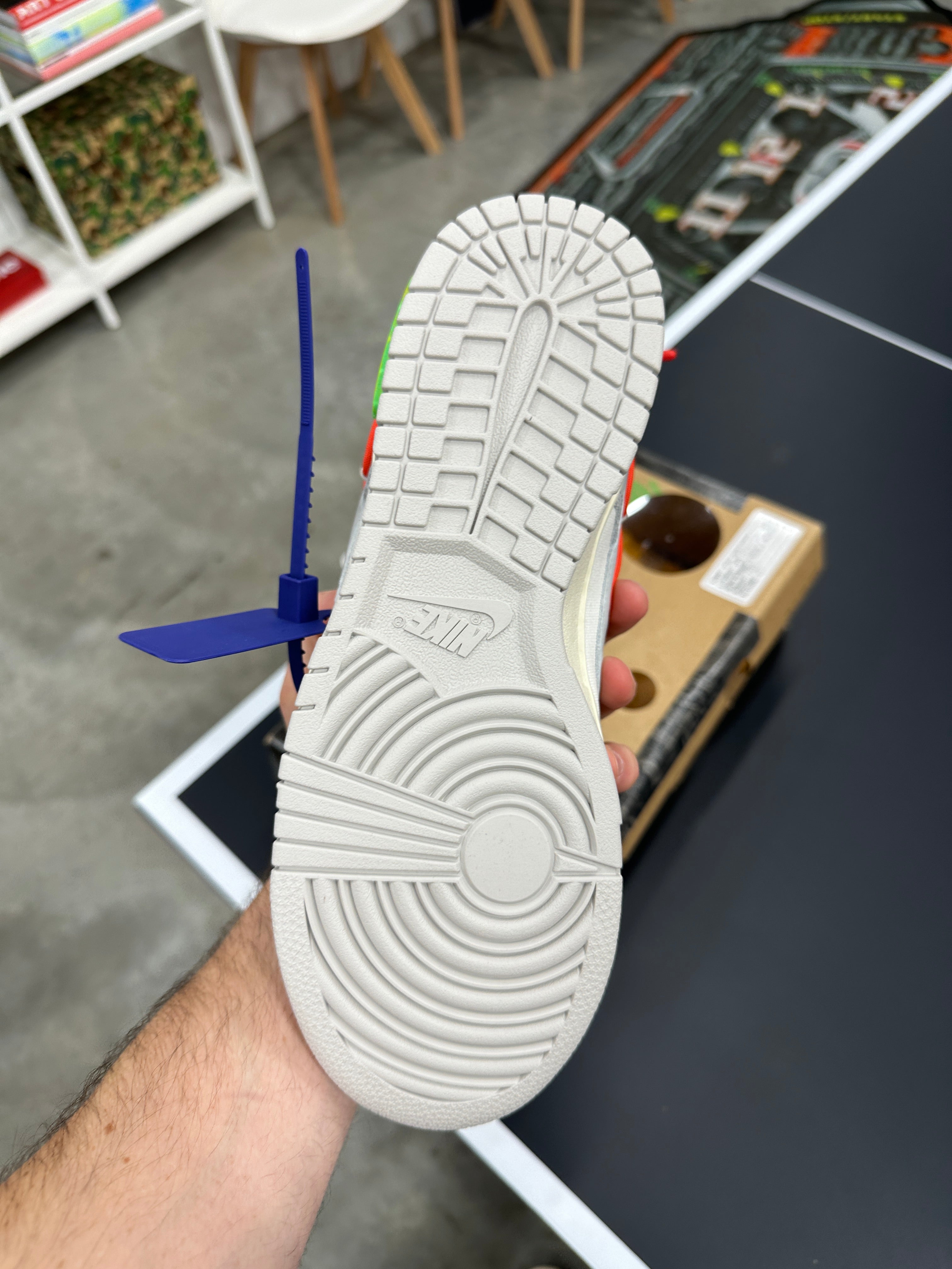 Nike Dunk Low Off-White Lot 23 Sz 7/ W8.5