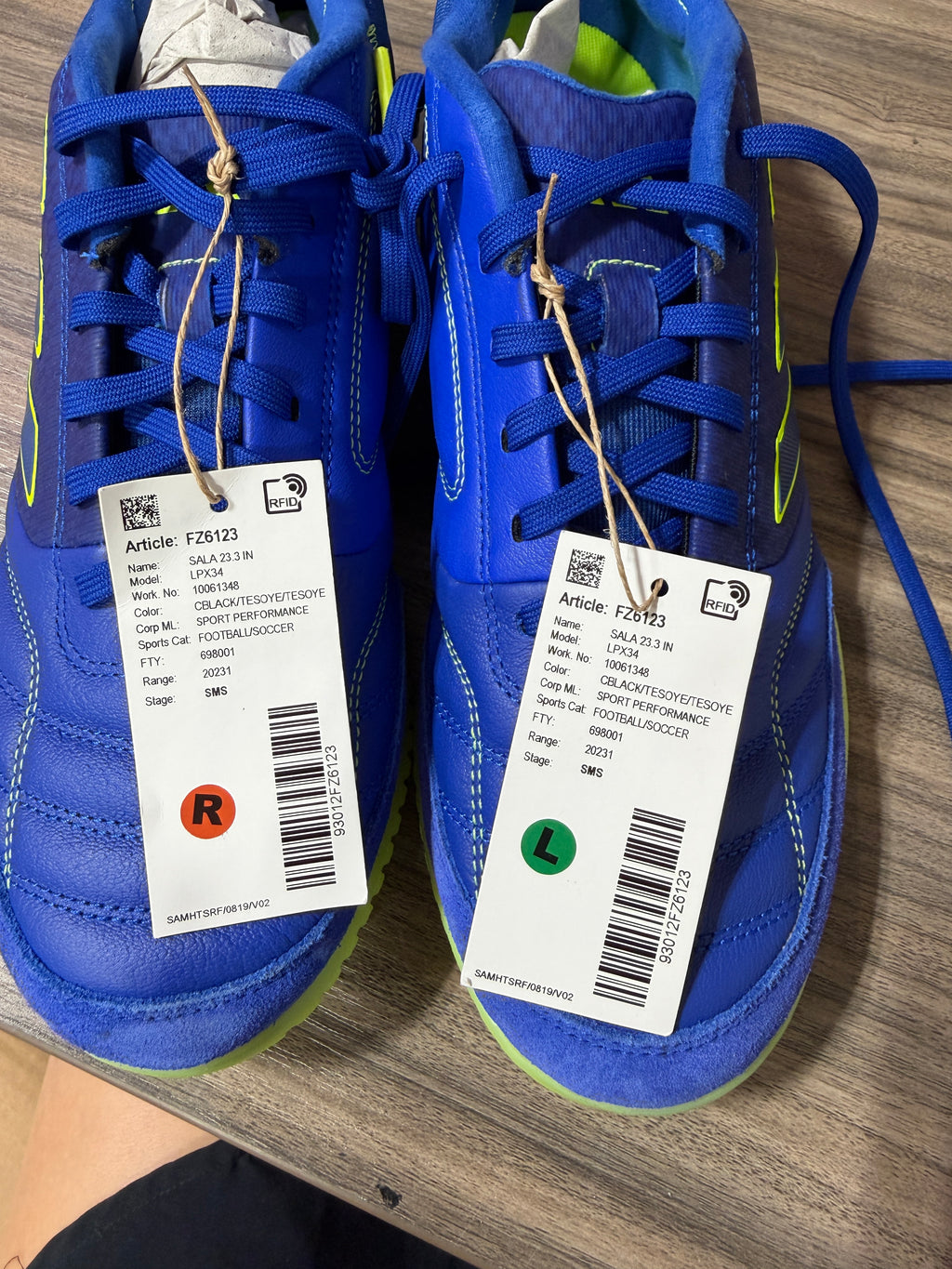 Adidas Top Sala Competition Indoor Soccer Shoes Sz 9