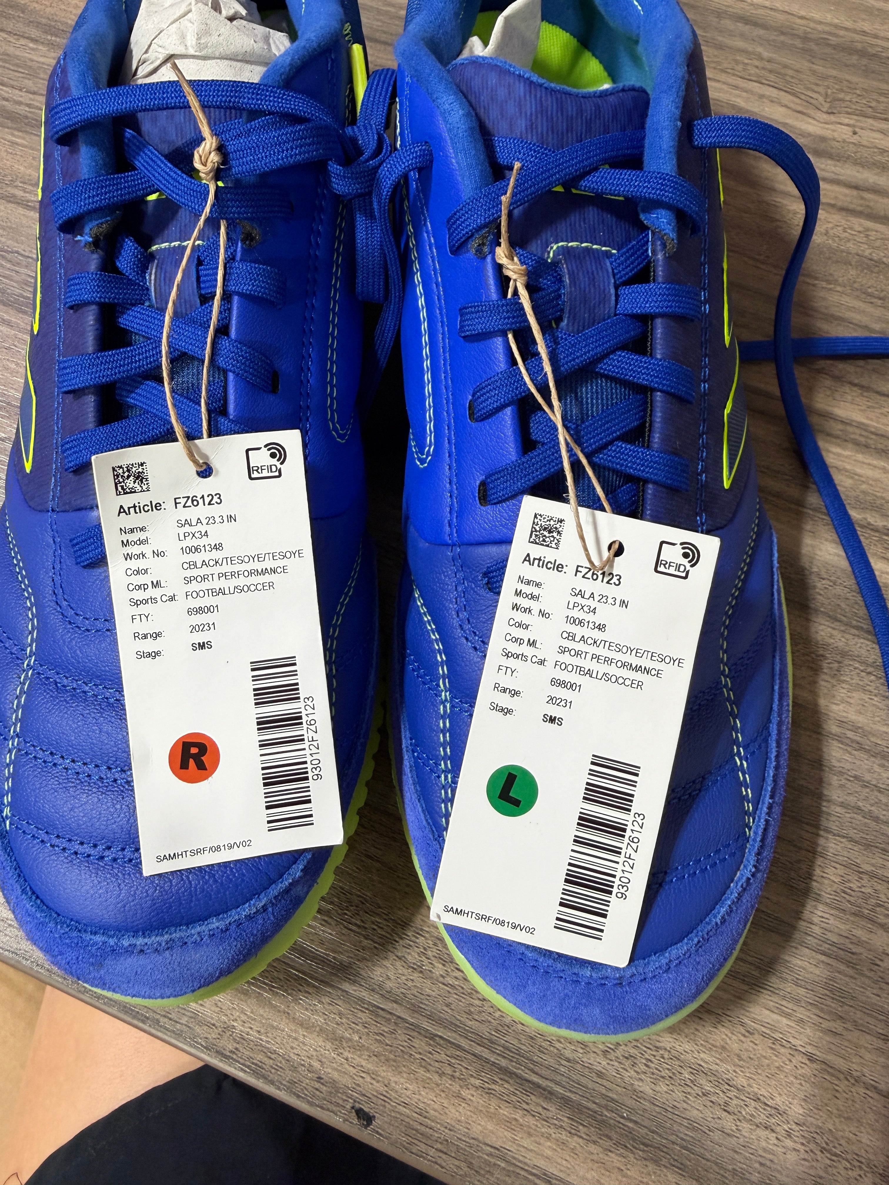 Adidas Top Sala Competition Indoor Soccer Shoes Sz 9