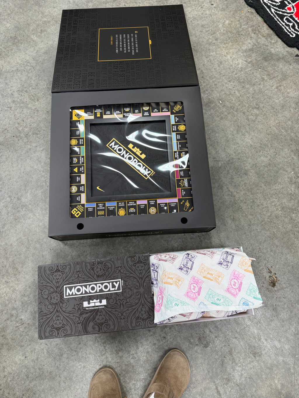 Hasbro Monopoly x Nike LeBron 22 Board Game