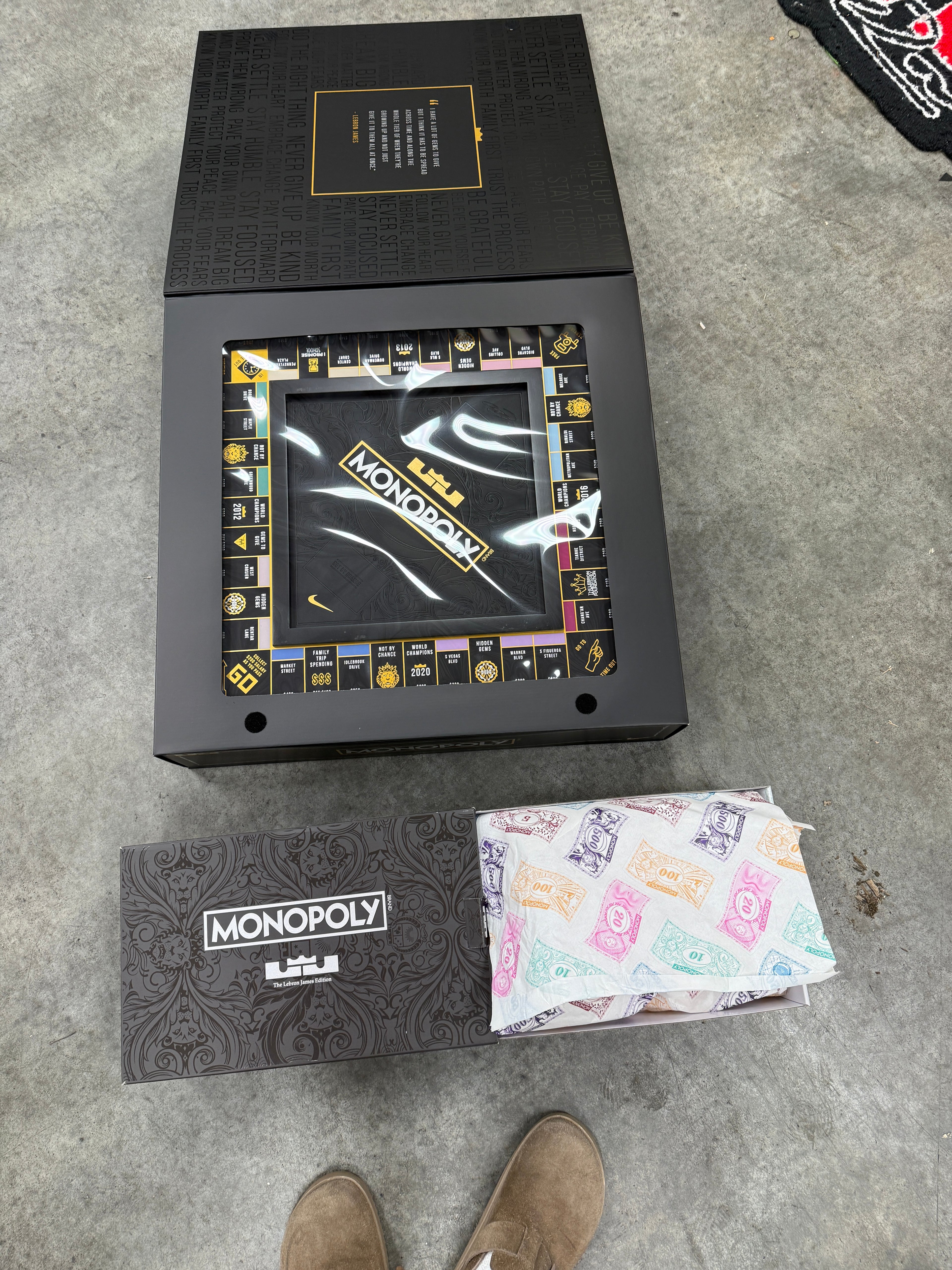 Hasbro Monopoly x Nike LeBron 22 Board Game