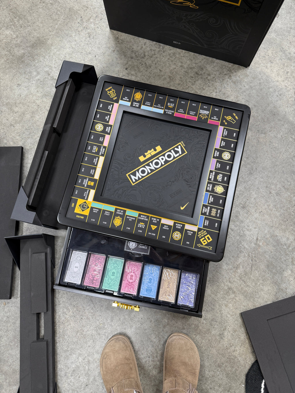 Hasbro Monopoly x Nike LeBron 22 Board Game