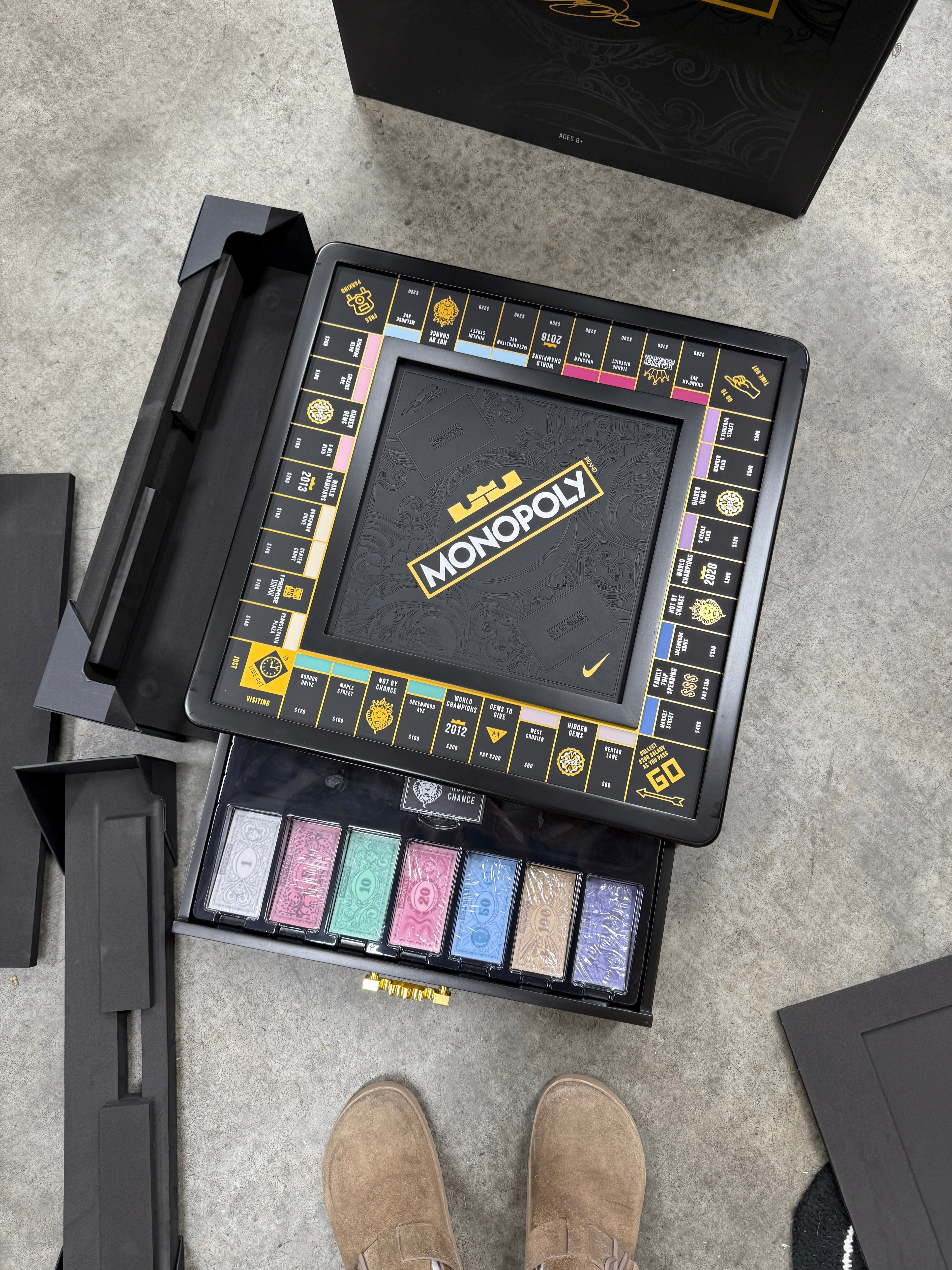 Hasbro Monopoly x Nike LeBron 22 Board Game