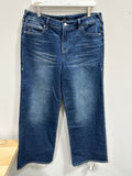 True Religion Bobbi Low Slung Baggy Jeans Women's Size 30 Blue Wide Leg