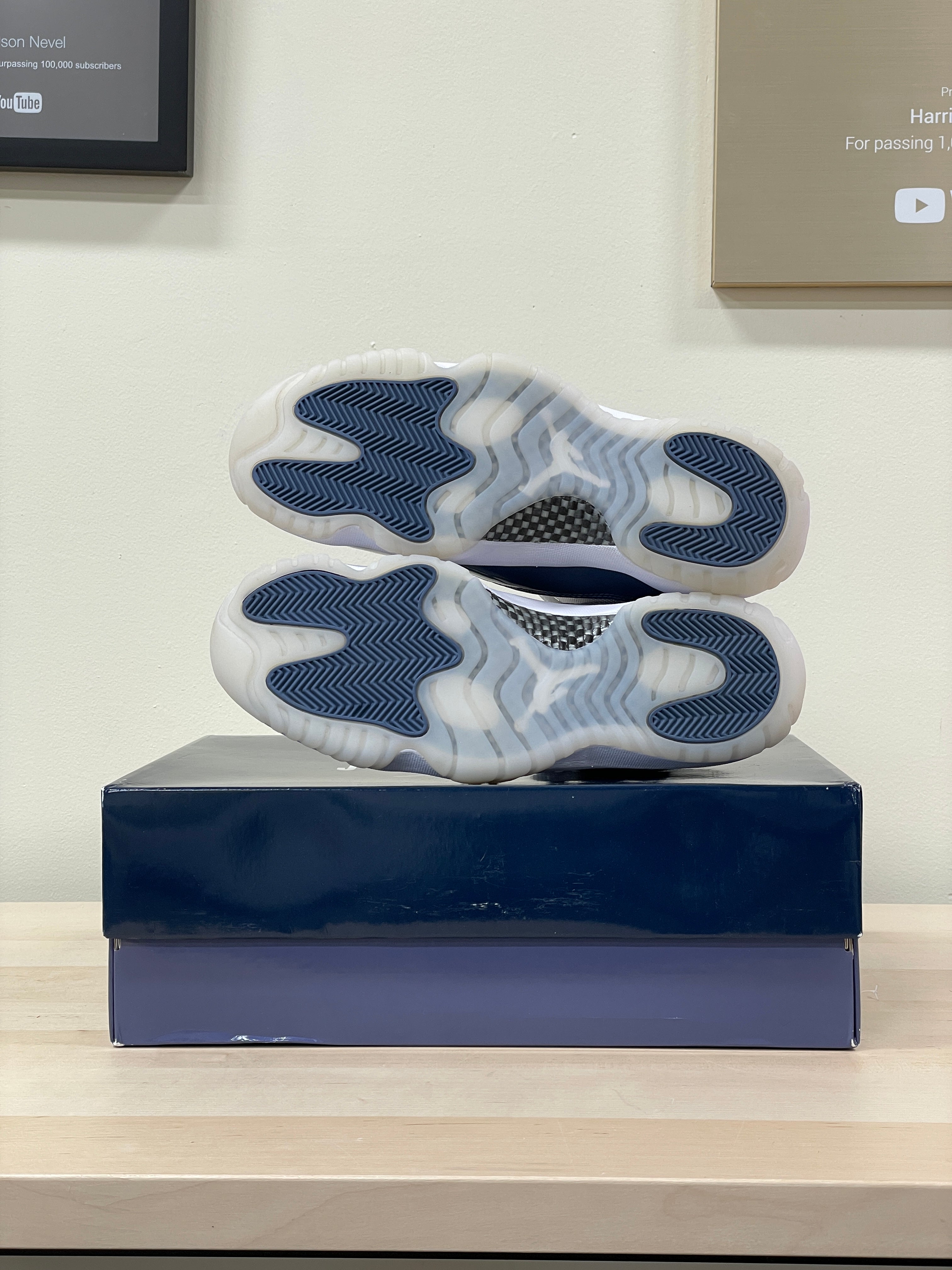 Jordan 11 Retro Low Diffused Blue Sz 10.5