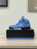 Jordan 5 Retro UNC University Blue Sz 10 (damaged box)