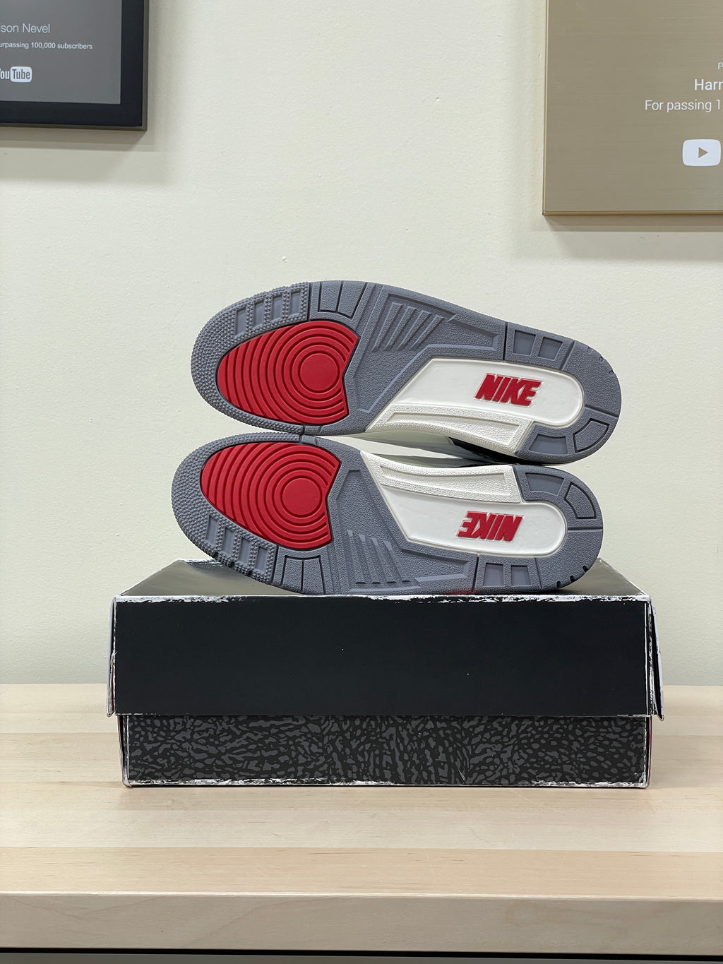 Jordan 3 Retro White Cement Reimagined Sz 10