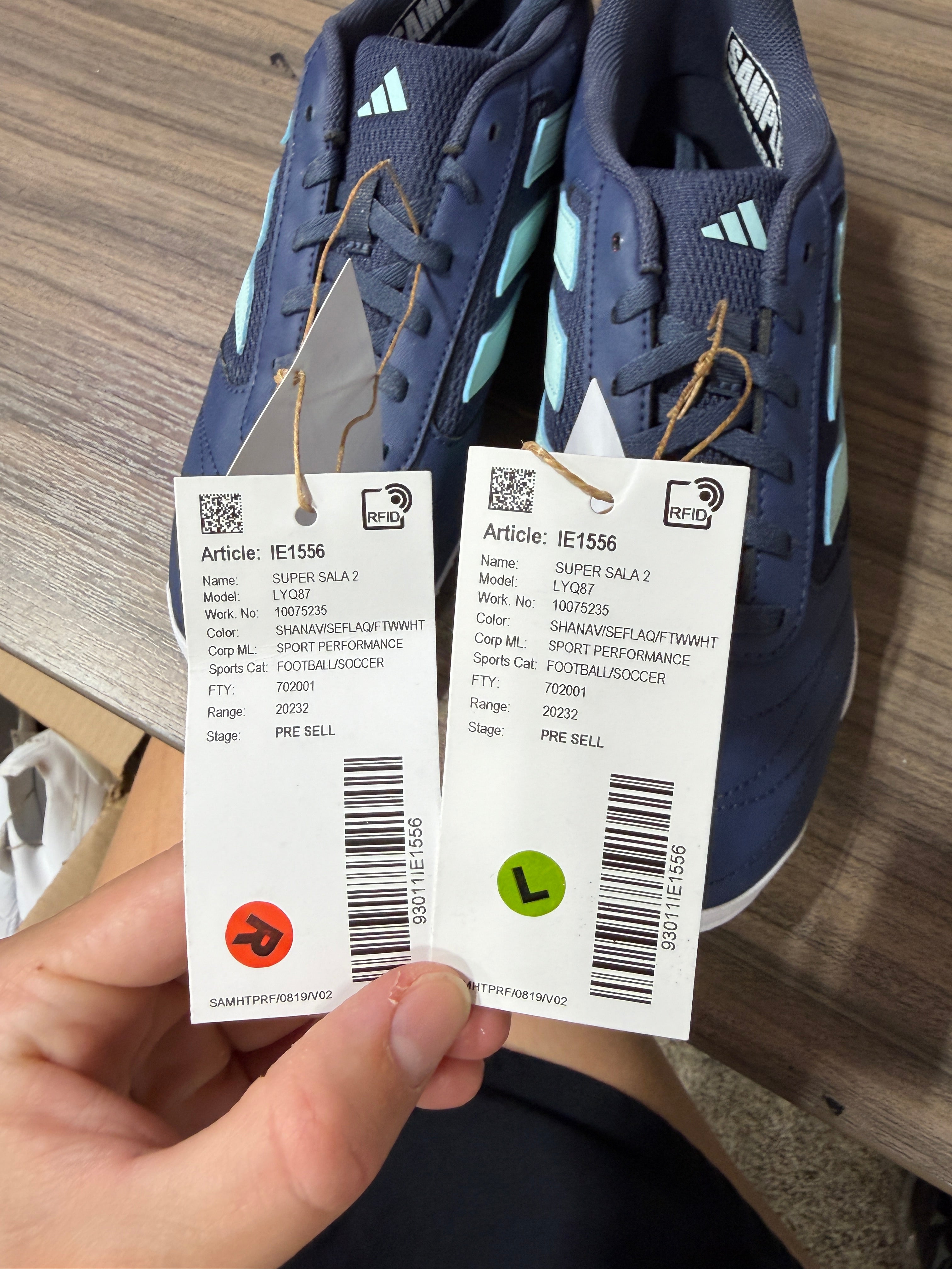 Adidas Super Sala 2 Indoor sz 9