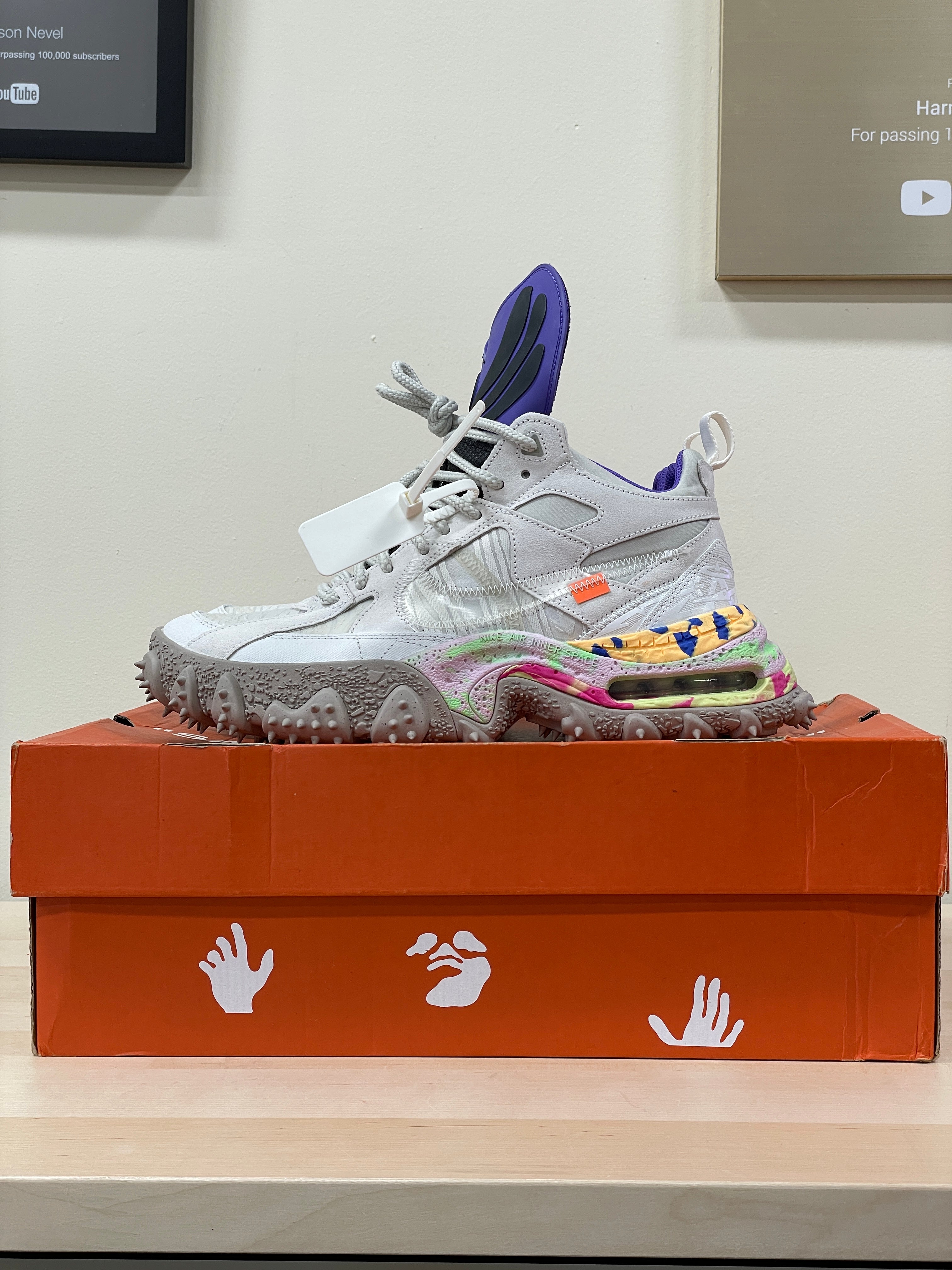 Nike x Off-White x Air Terra Forma 'White' Sz 11