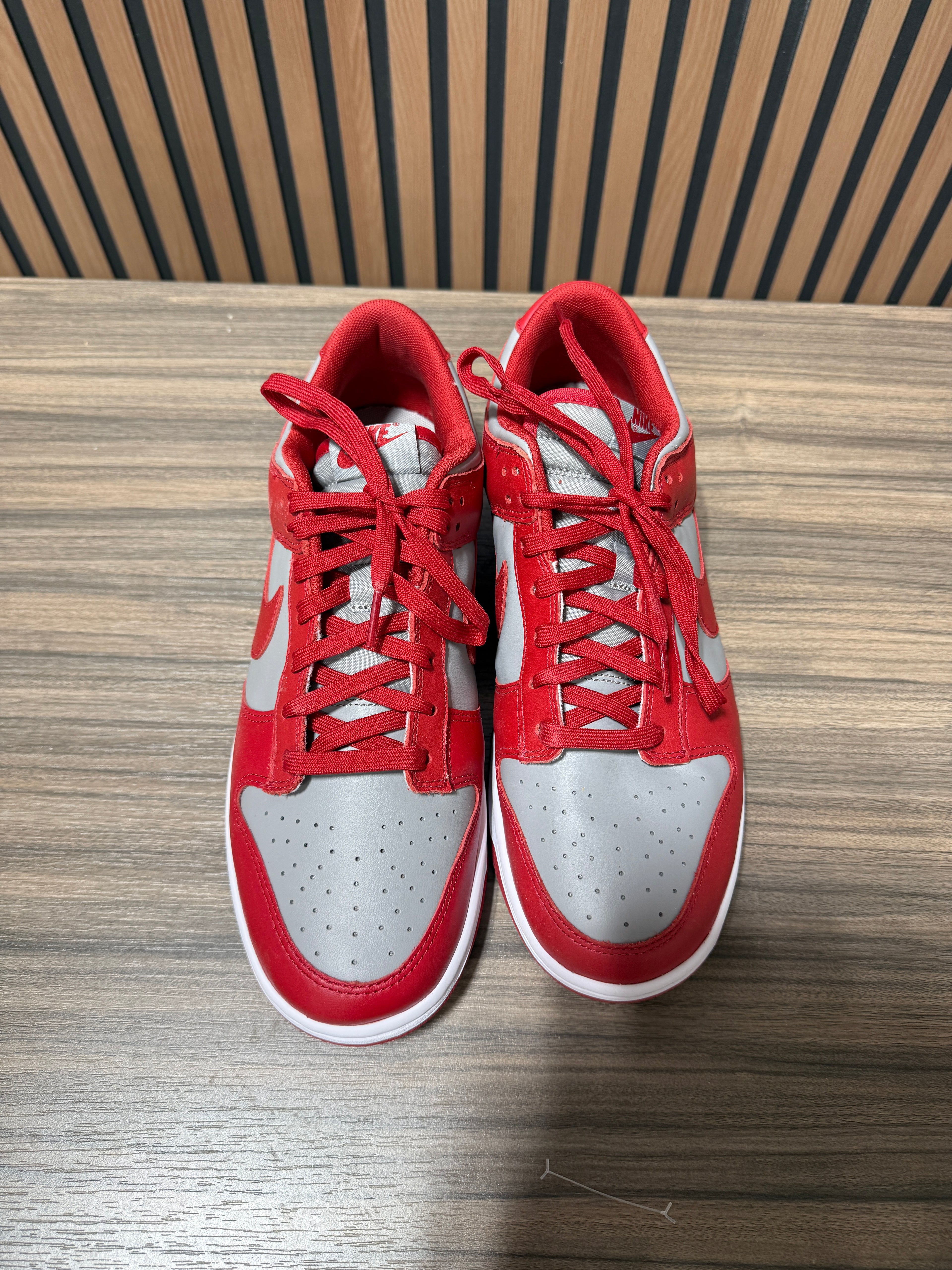Nike Dunk Low SP UNLV Grey Red Sz 10