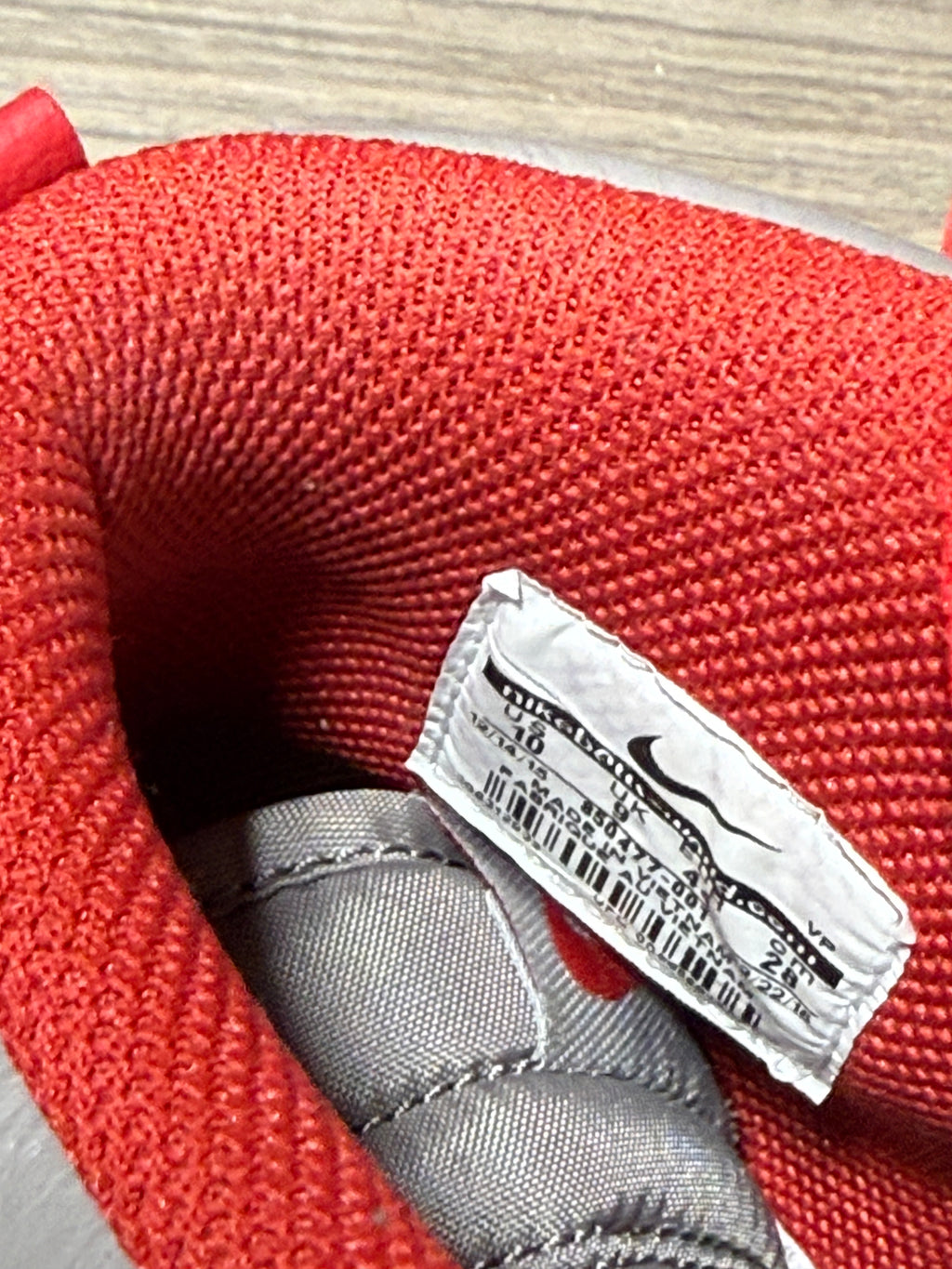 Nike Dunk Retro UNLV Sz 10 No Box