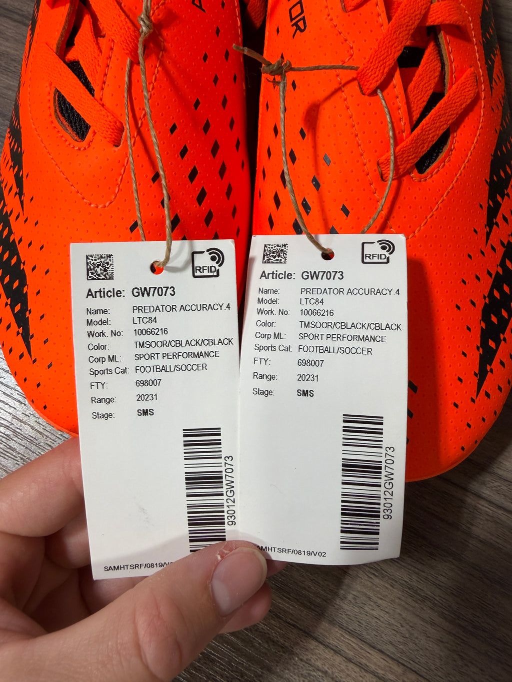 adidas Predator Accuracy.4 Sz 9