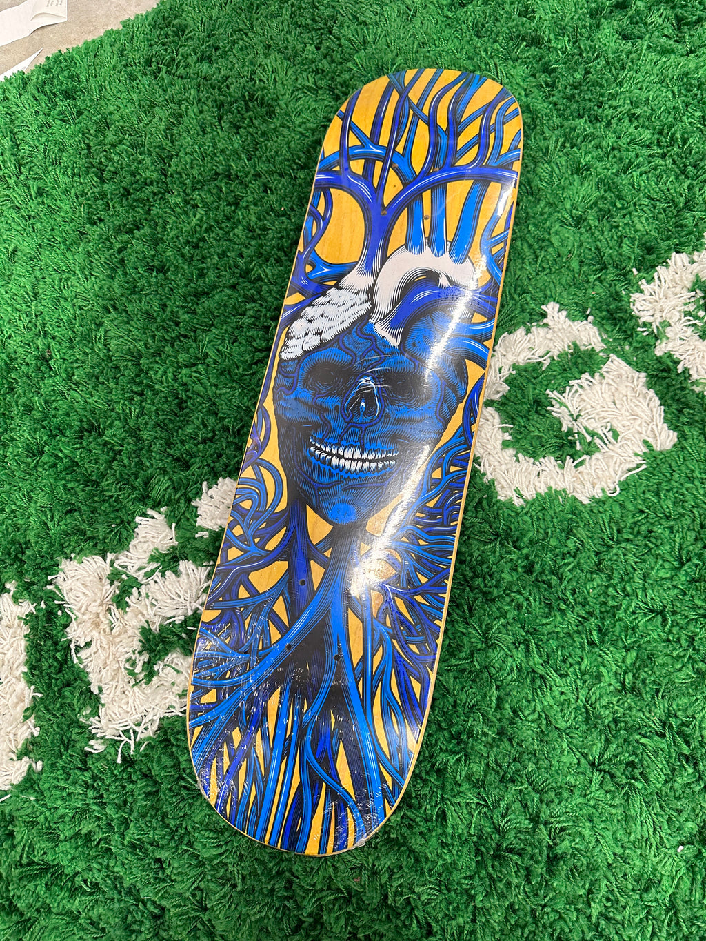 StrangeLove Heart Skull Deck Sz 8.125