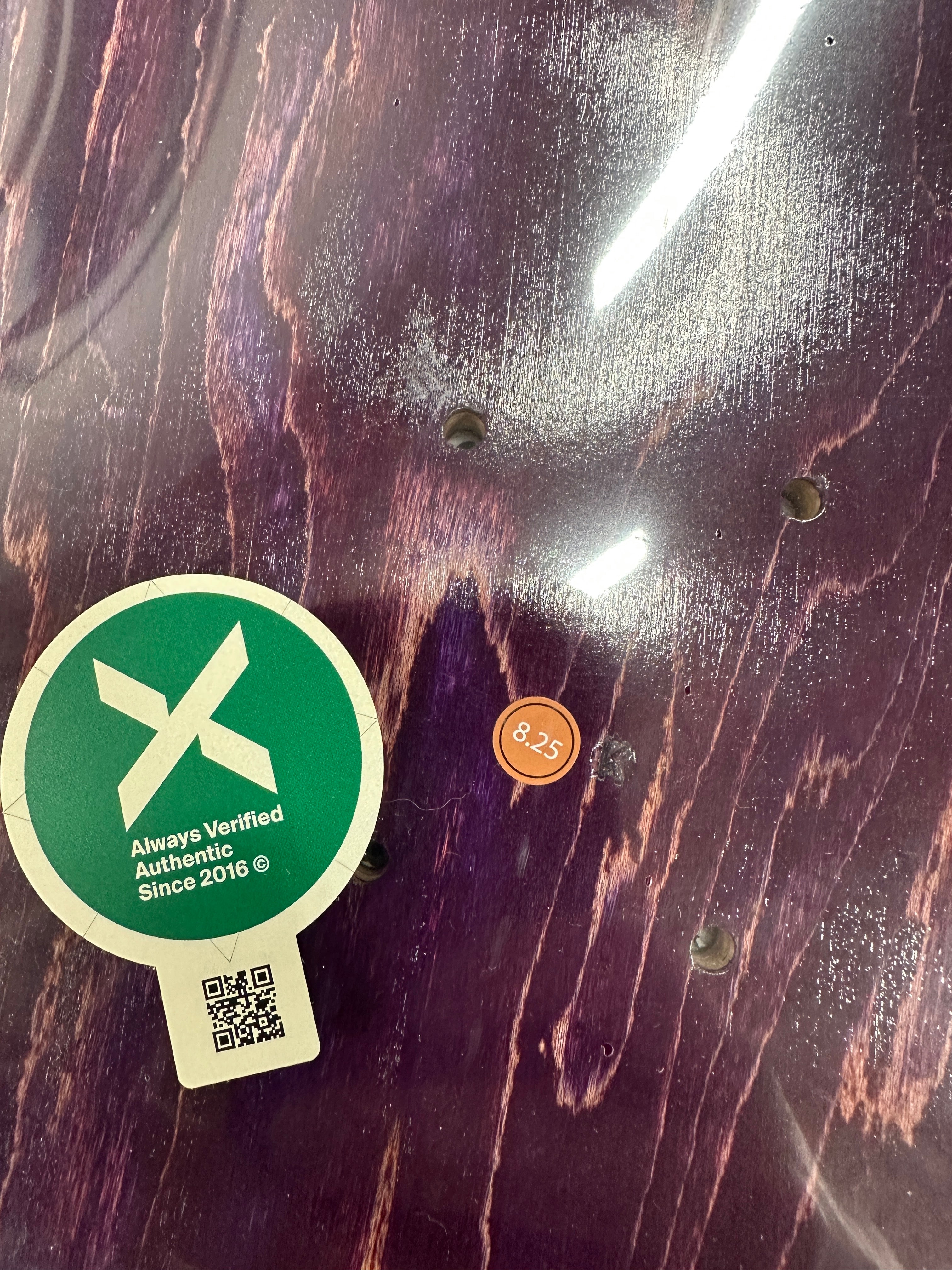 Travis Scott Cactus Jack Plaid Deck Sz 8.25
