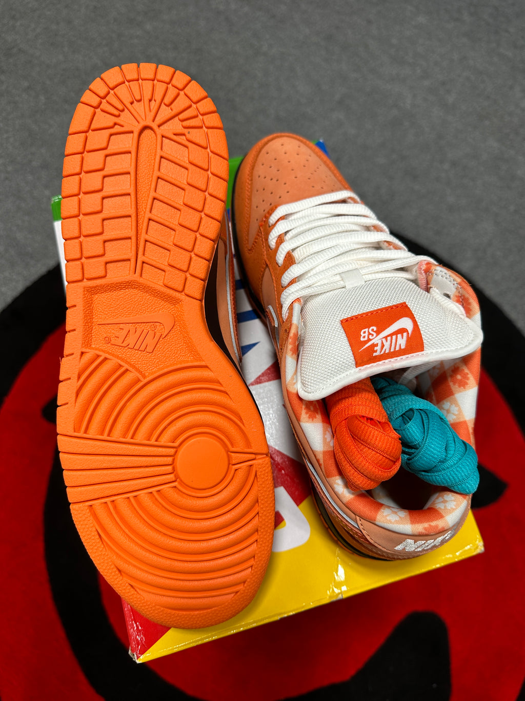 Nike SB Dunk Low Orange Lobster Sz 11