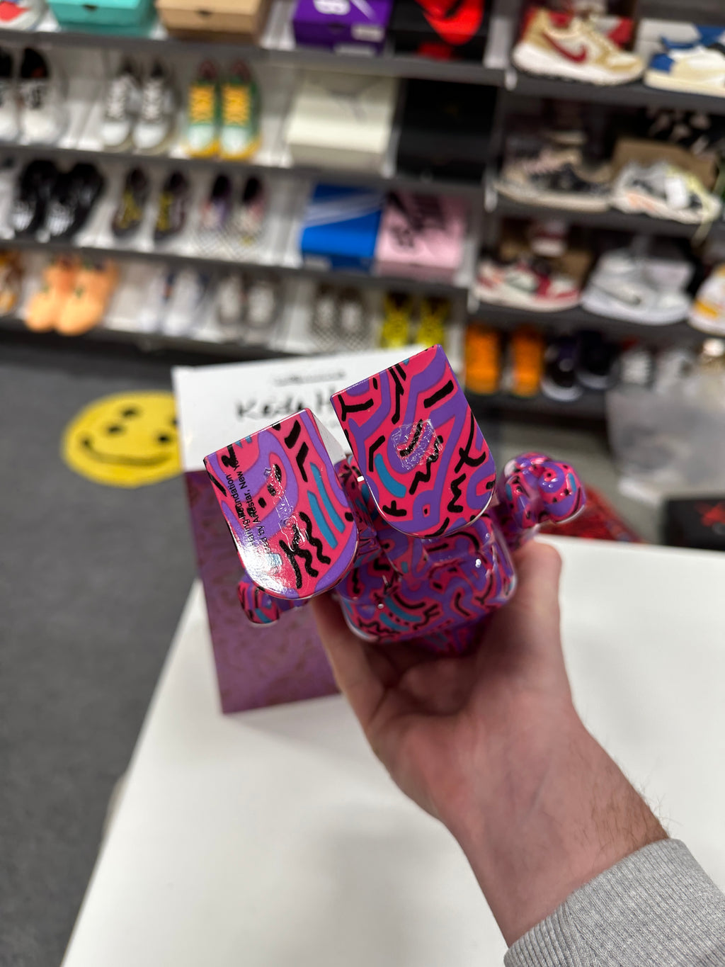 Bearbrick Keith Haring 2 100% & 400% Set