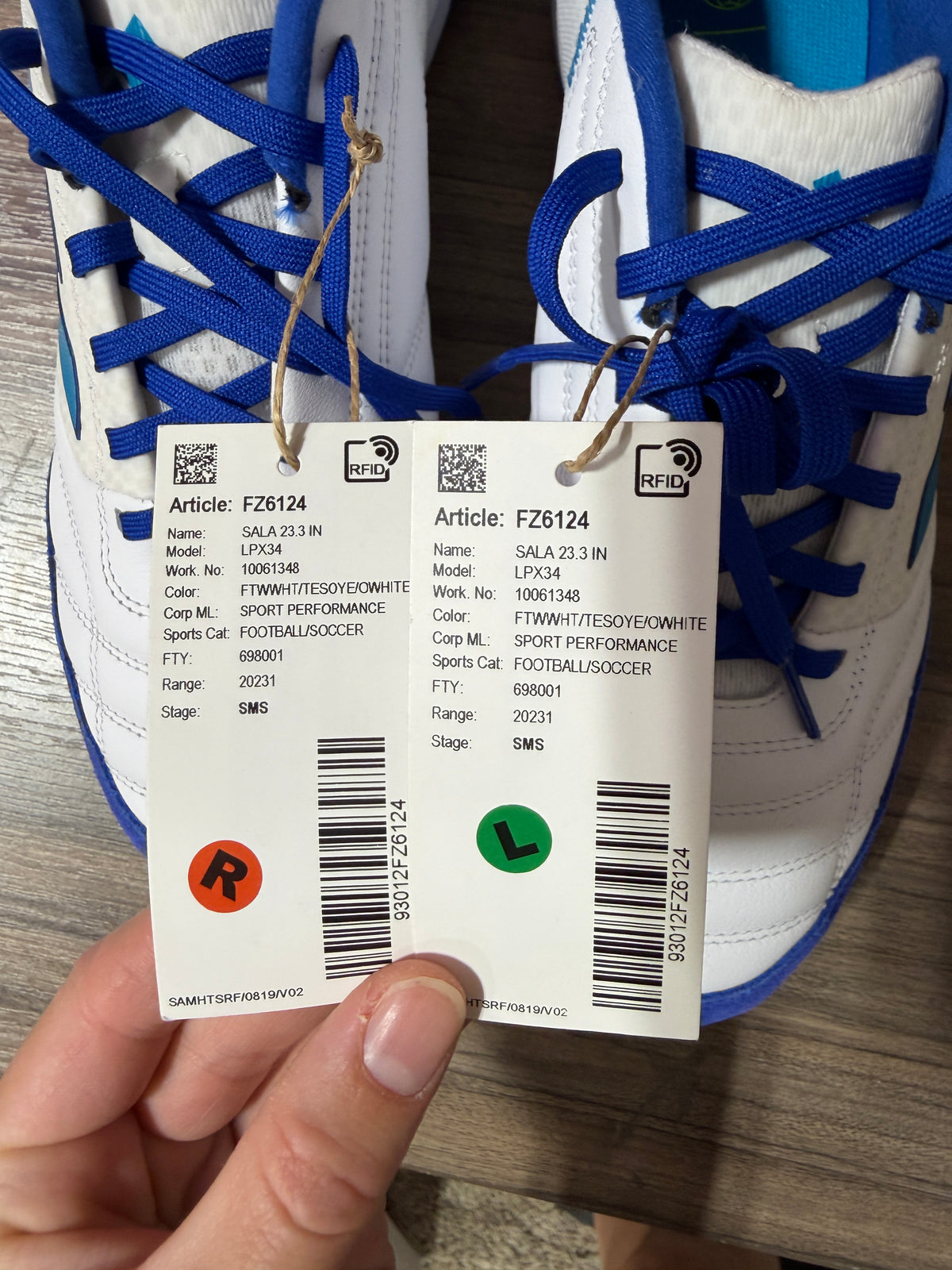 adidas Top Sala Competition Sz 9