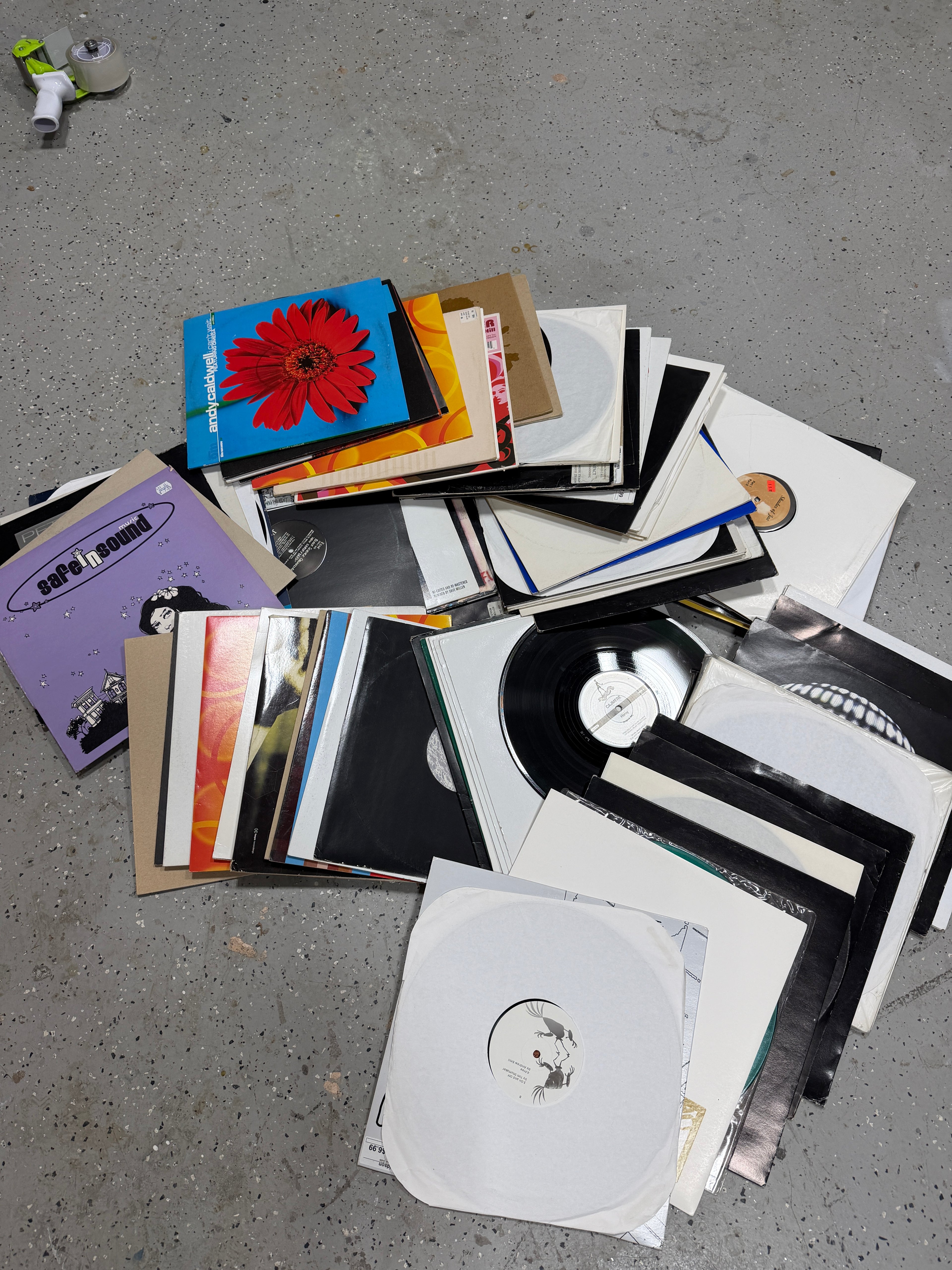 Vinyl Record BULK Lot 90-100 Records. box 1