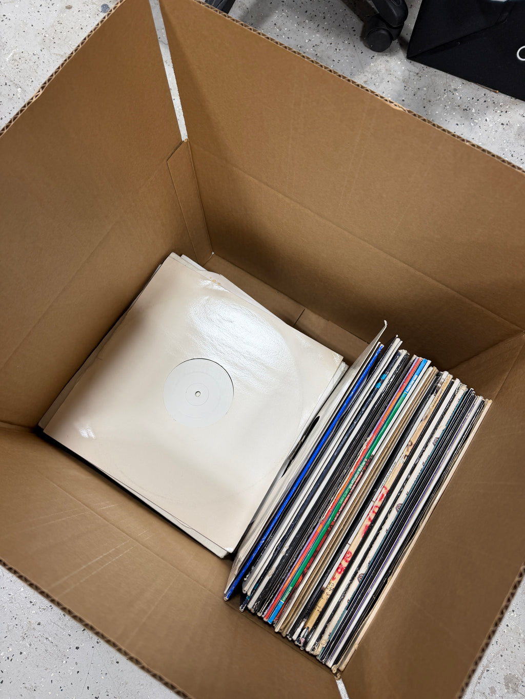 Vinyl Record BULK Lot 90-100 Records. box 1