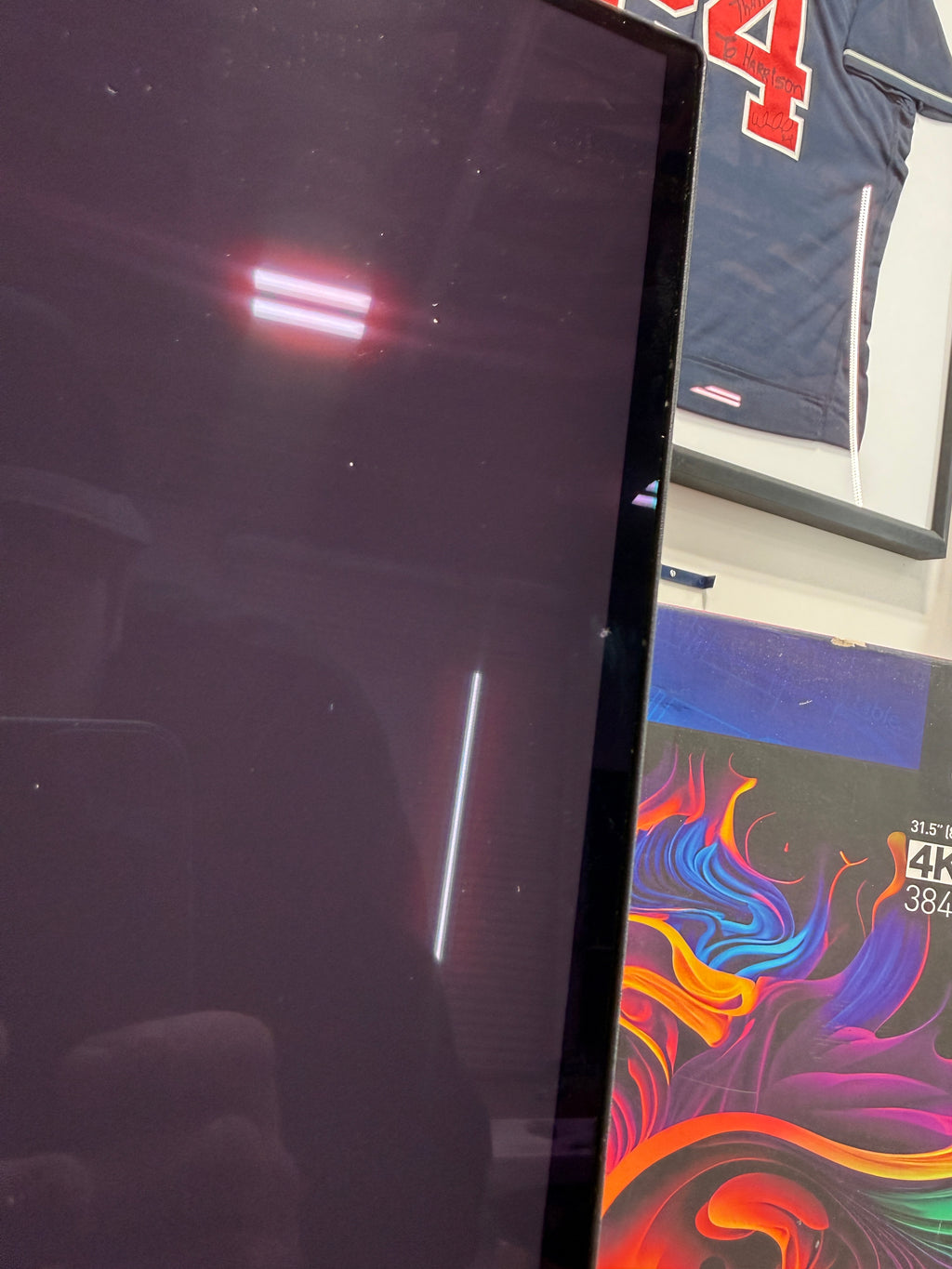 MSI 32" 240 Hz QD-OLED UHD Gaming Monitor FreeSync SEE DESCIPTION FLAWS