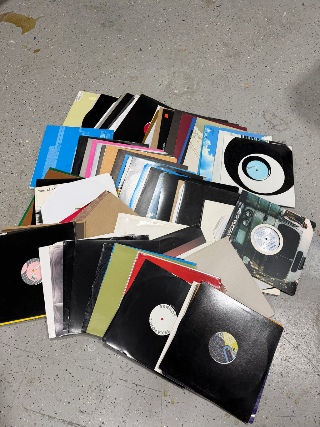 Vinyl Record BULK Lot 90-100 Records Box 2