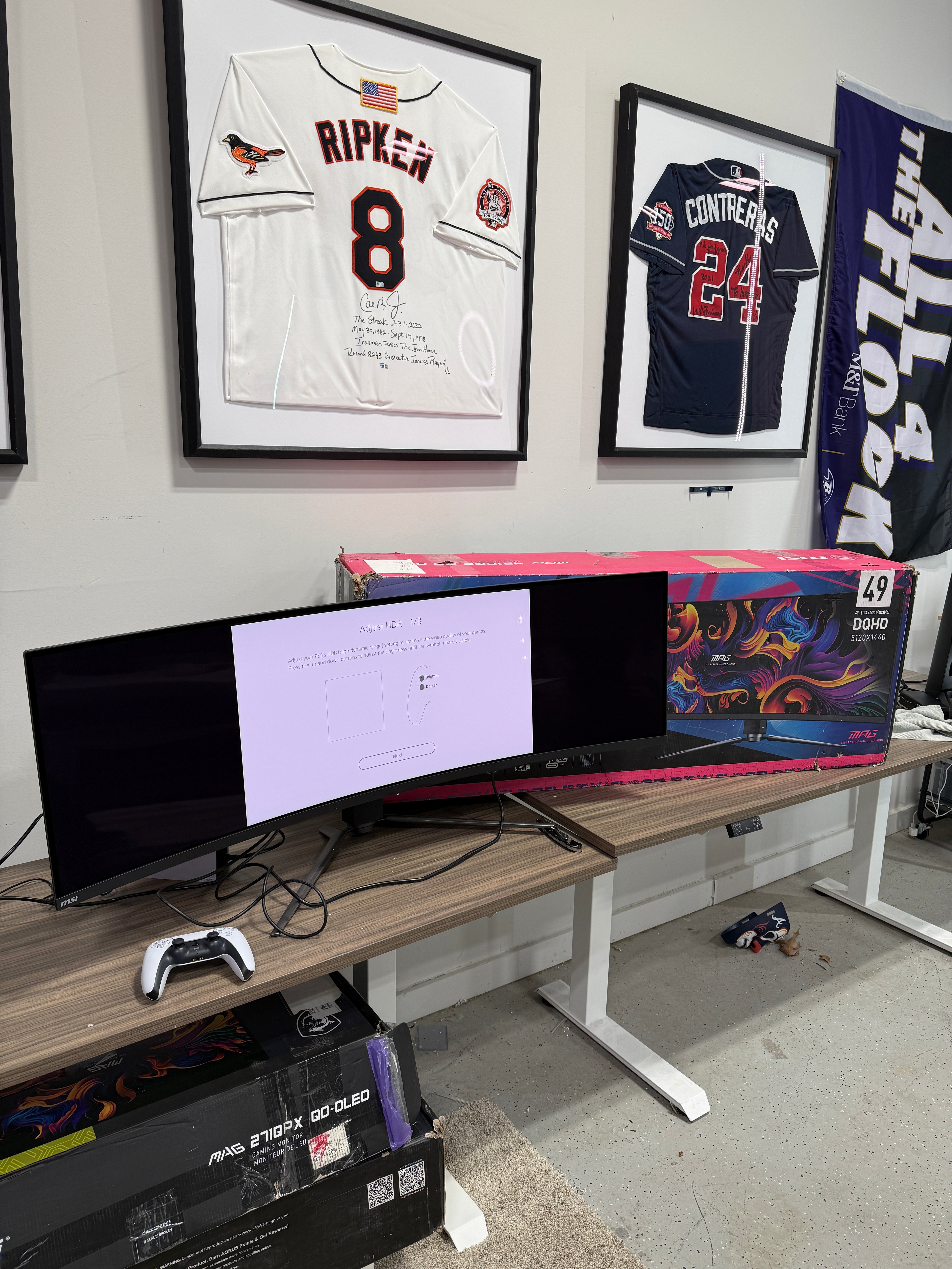MSI MPG 491CQP Gaming Monitor QD-OLED 49" 32:9 Curved 5120 x 1440 (DQHD