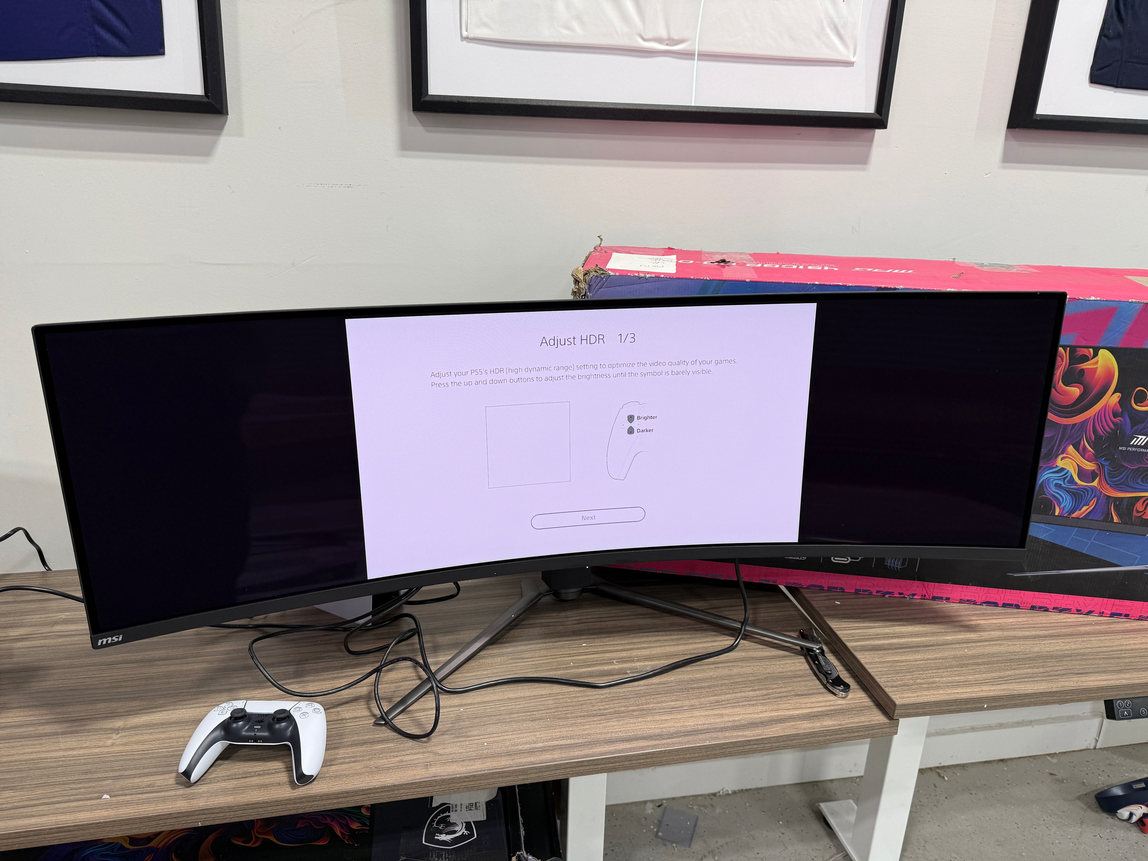 MSI MPG 491CQP Gaming Monitor QD-OLED 49" 32:9 Curved 5120 x 1440 (DQHD