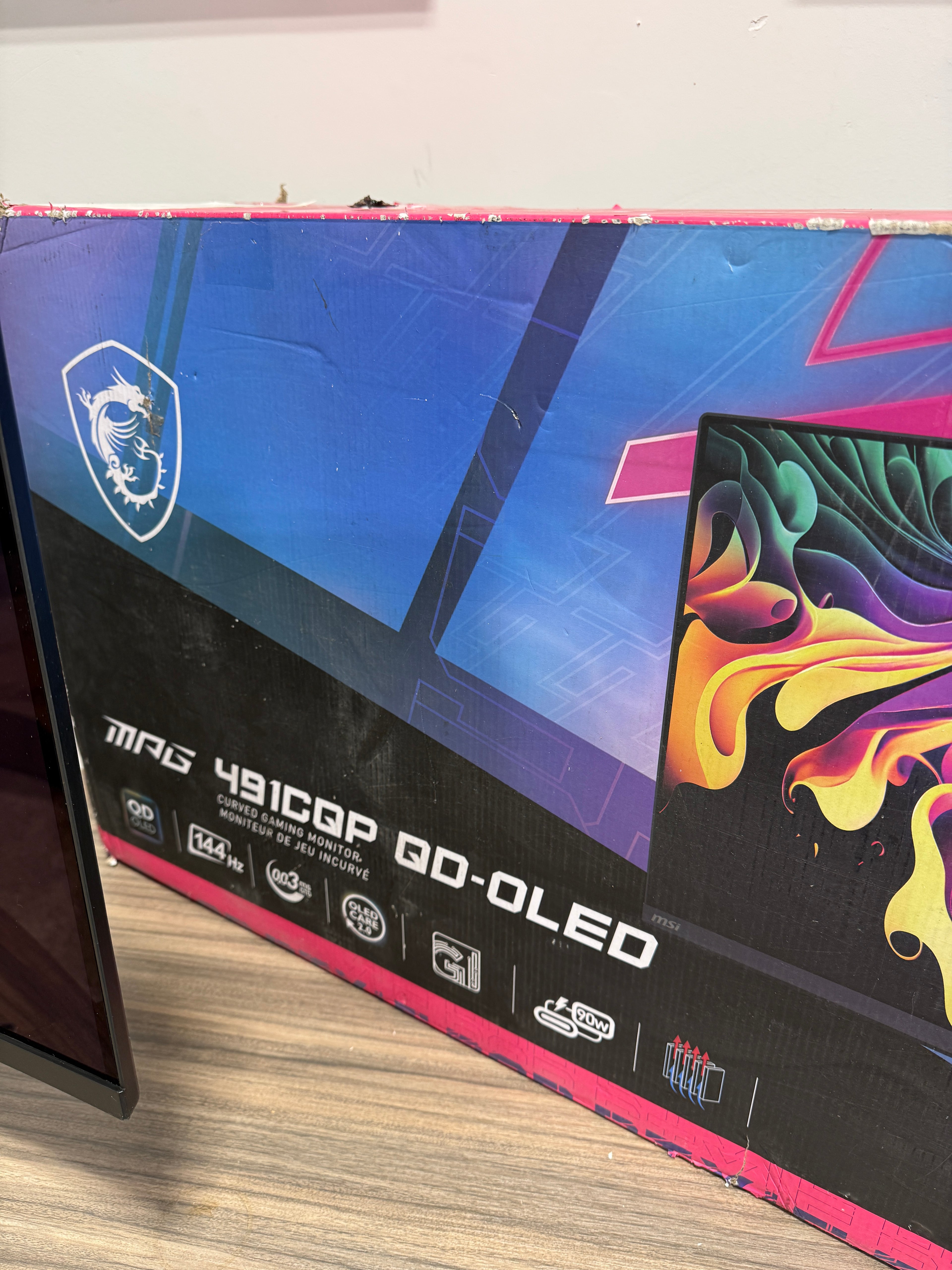 MSI MPG 491CQP Gaming Monitor QD-OLED 49" 32:9 Curved 5120 x 1440 (DQHD