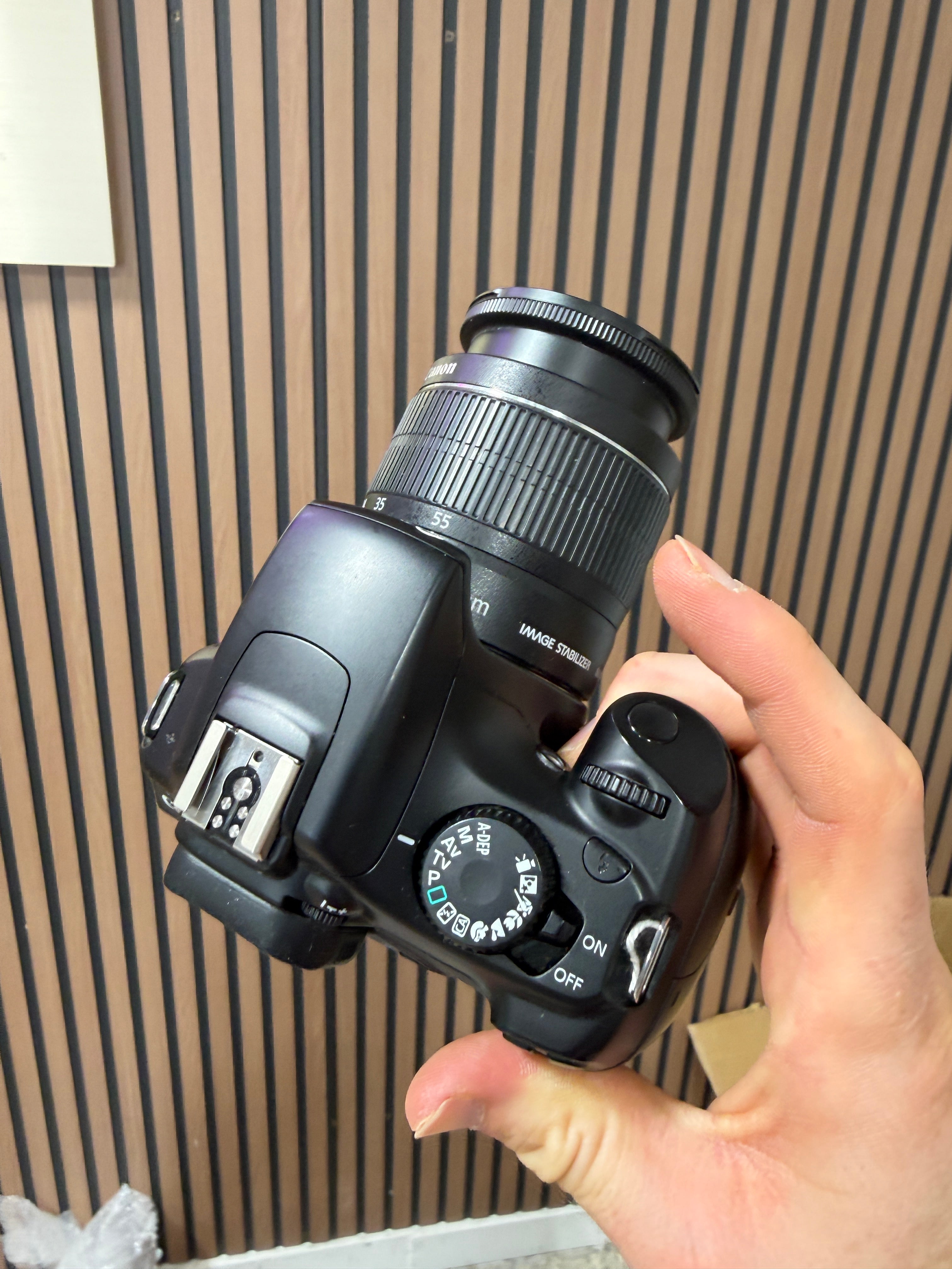 canon Rebel T3 Camera + 18-55mm Lens
