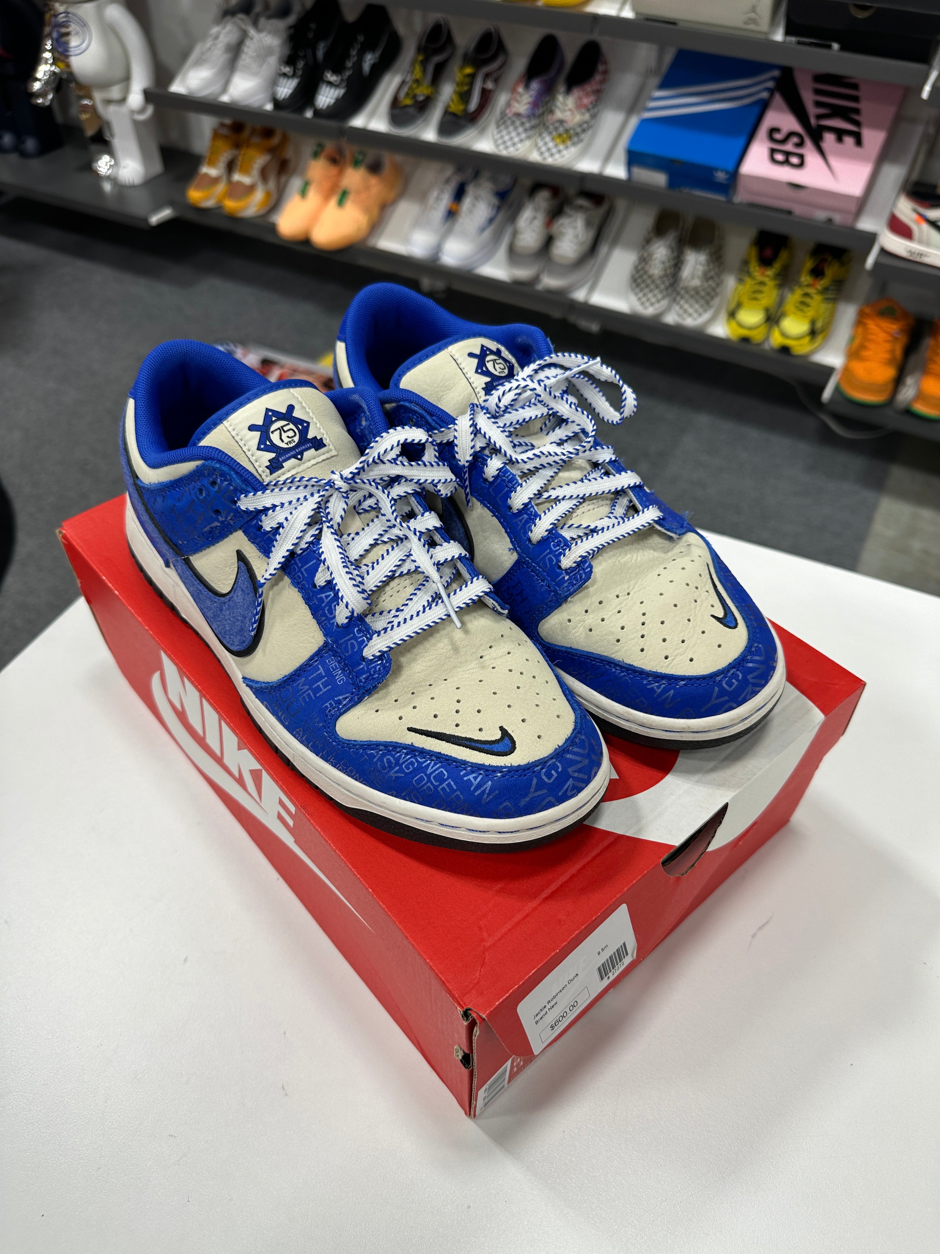 Nike Dunk Low Jackie Robinson Sz 9.5