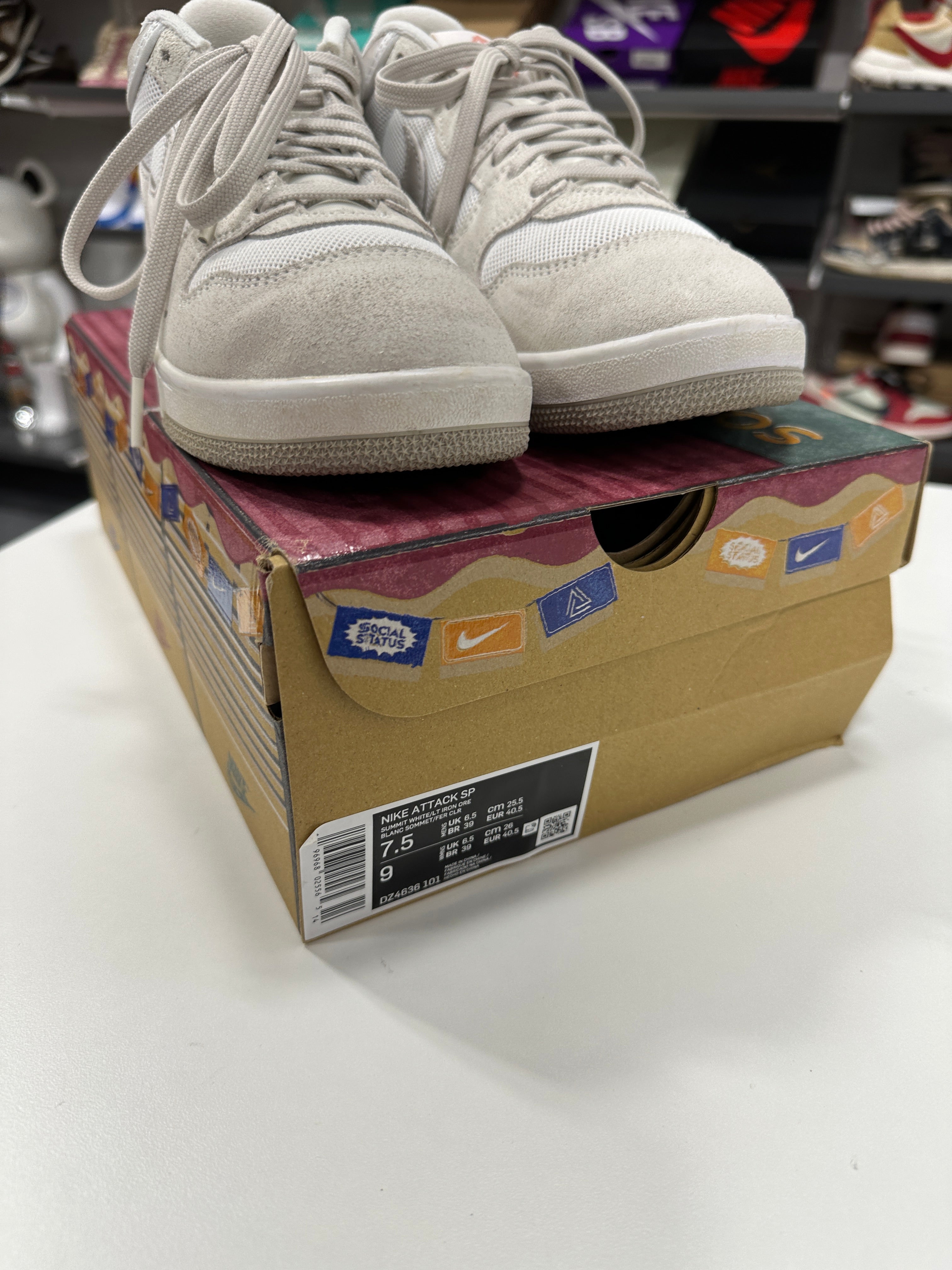 Nike Mac Attack SP Social Status Silver Linings Sz M7.5 W9