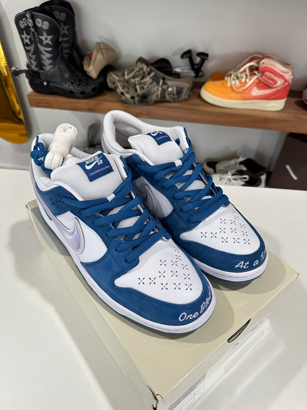 Nike SB Dunk Low Born X Raised Sz 14