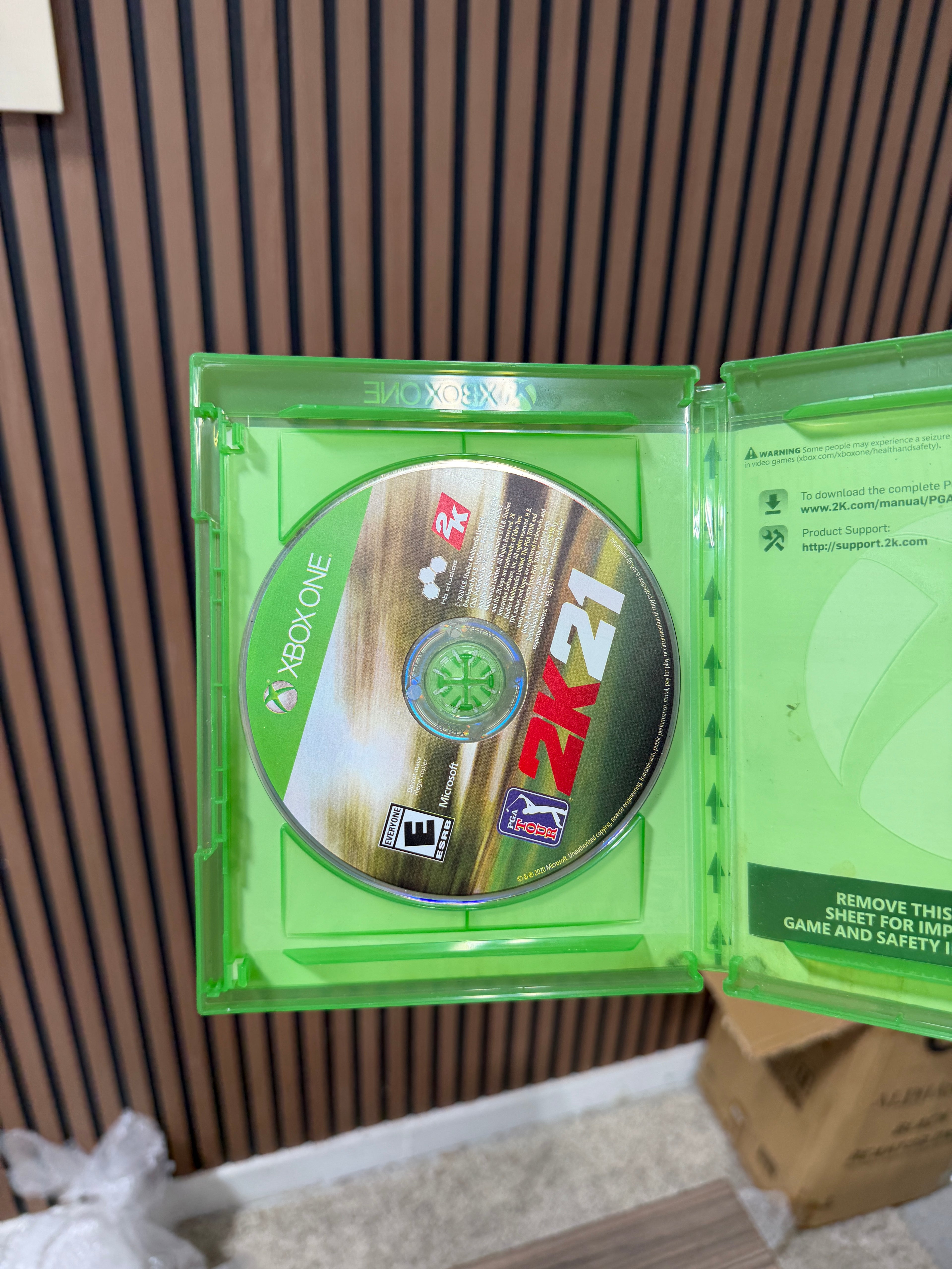 Xbox One PGA 2K21