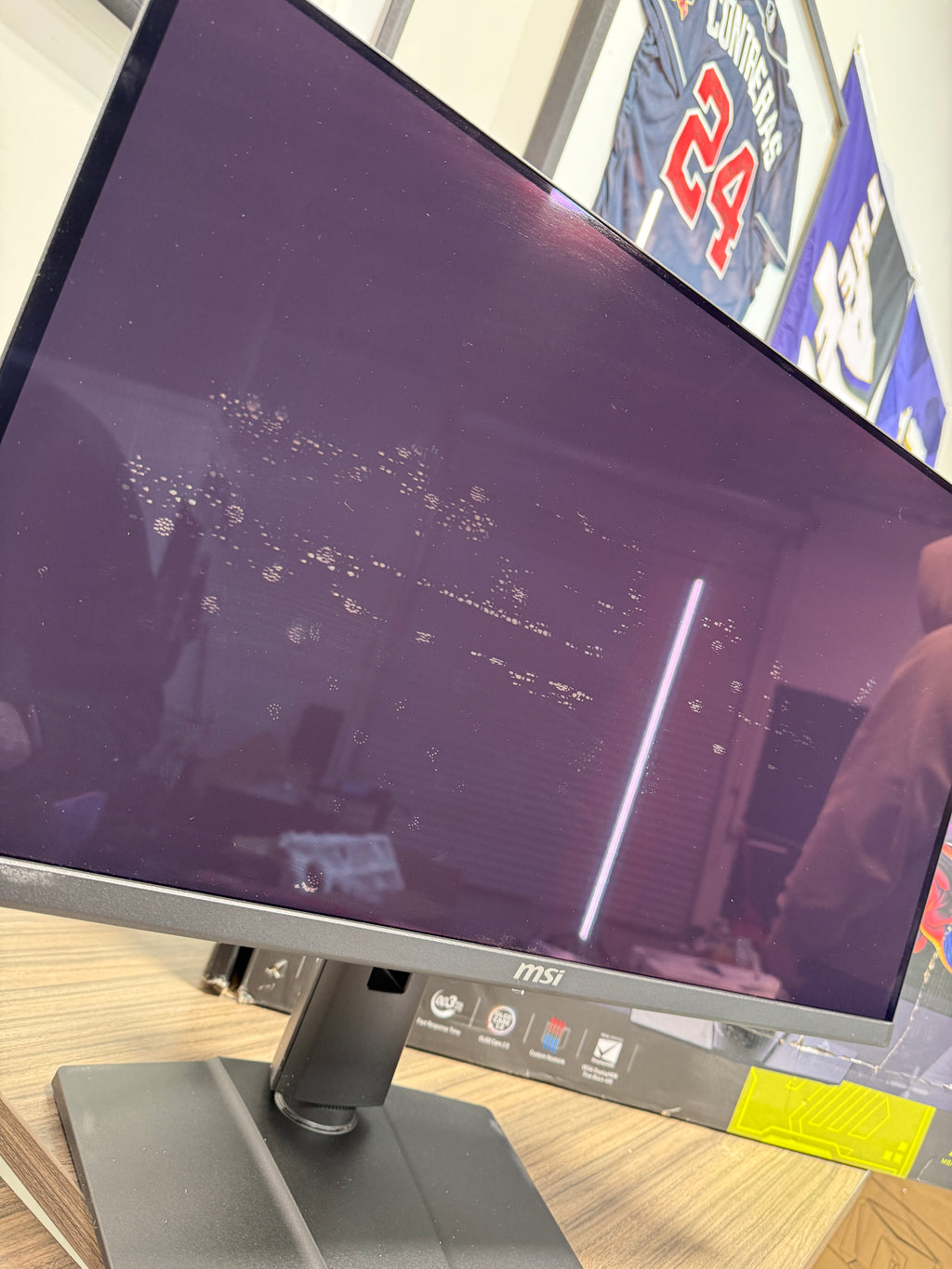 (FLAWED) MSI MAG 271QPX QD-OLED 27" 16:9, QD-OLED Gaming Monitor, 360Hz 0.03ms, 2560 x 1440 READ DESCIPTION