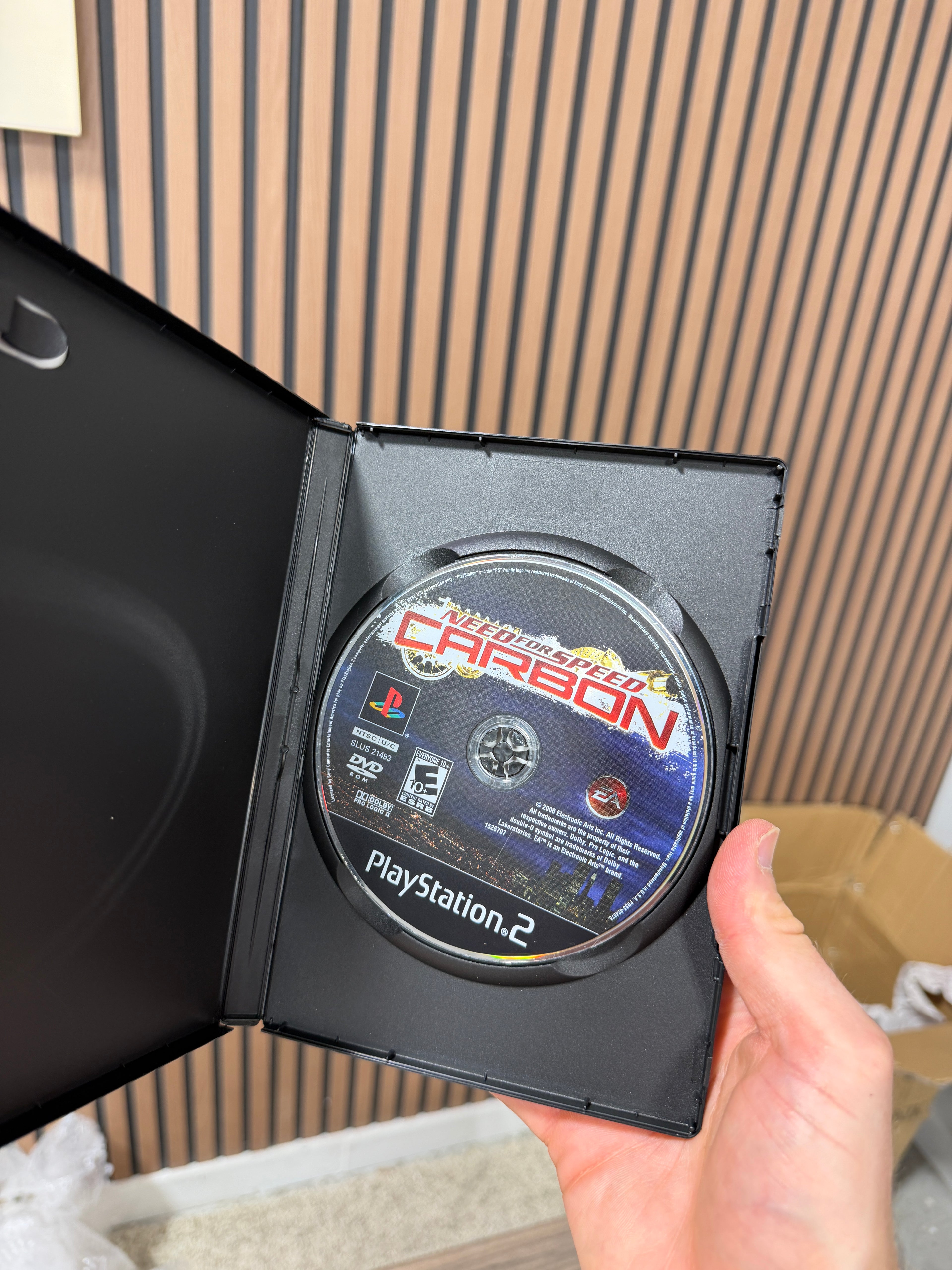 PLaystation 2 Need For Speed Carbon