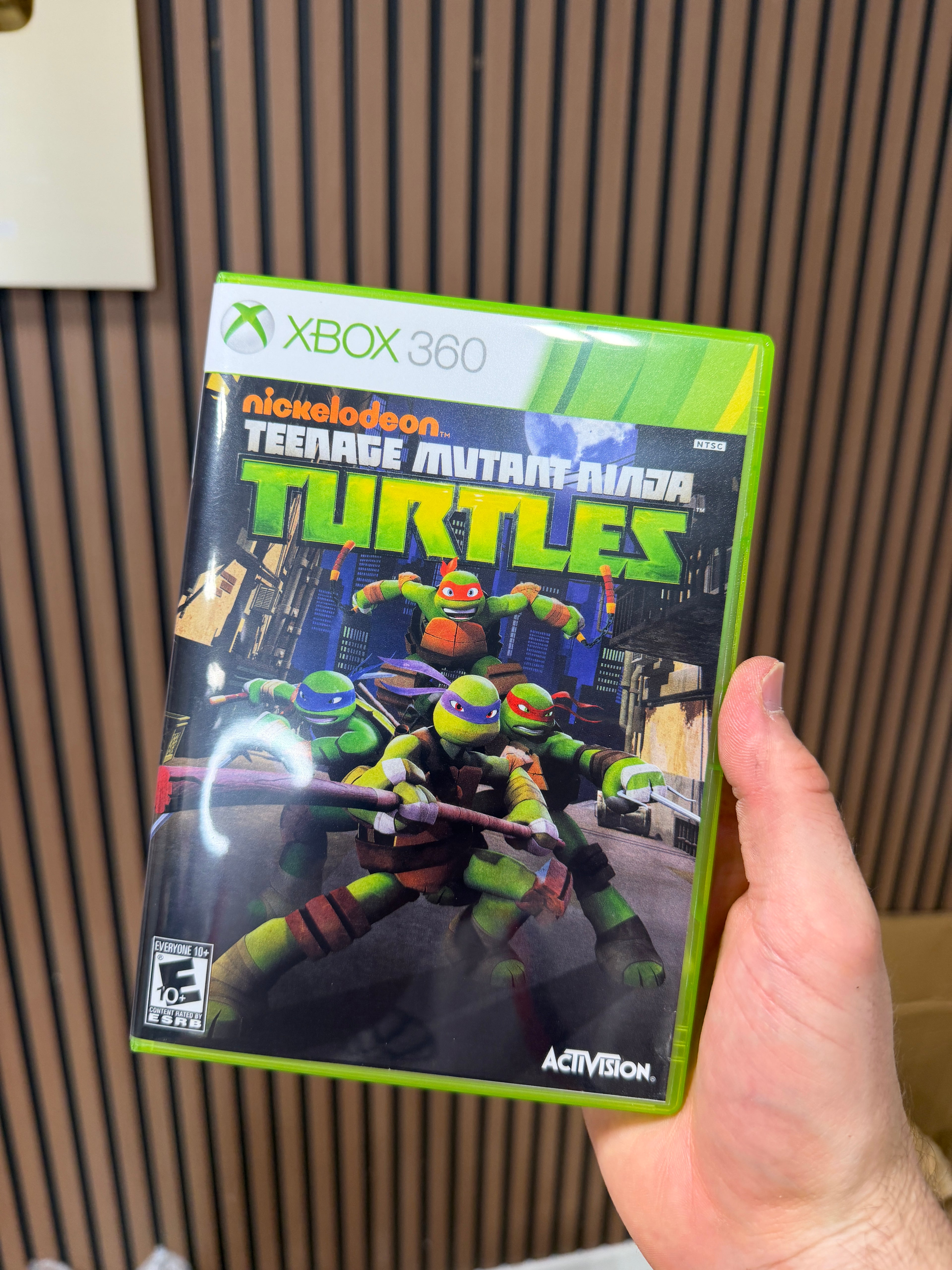 Xbox 360 Nickelodeon Teenage Mutant Ninja Turtles