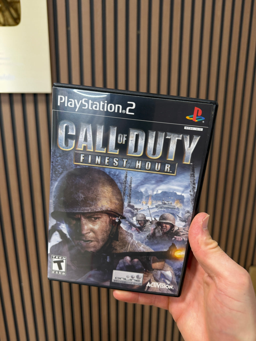 Call of Duty: Finest Hour (Sony PlayStation 2 2004) PS2