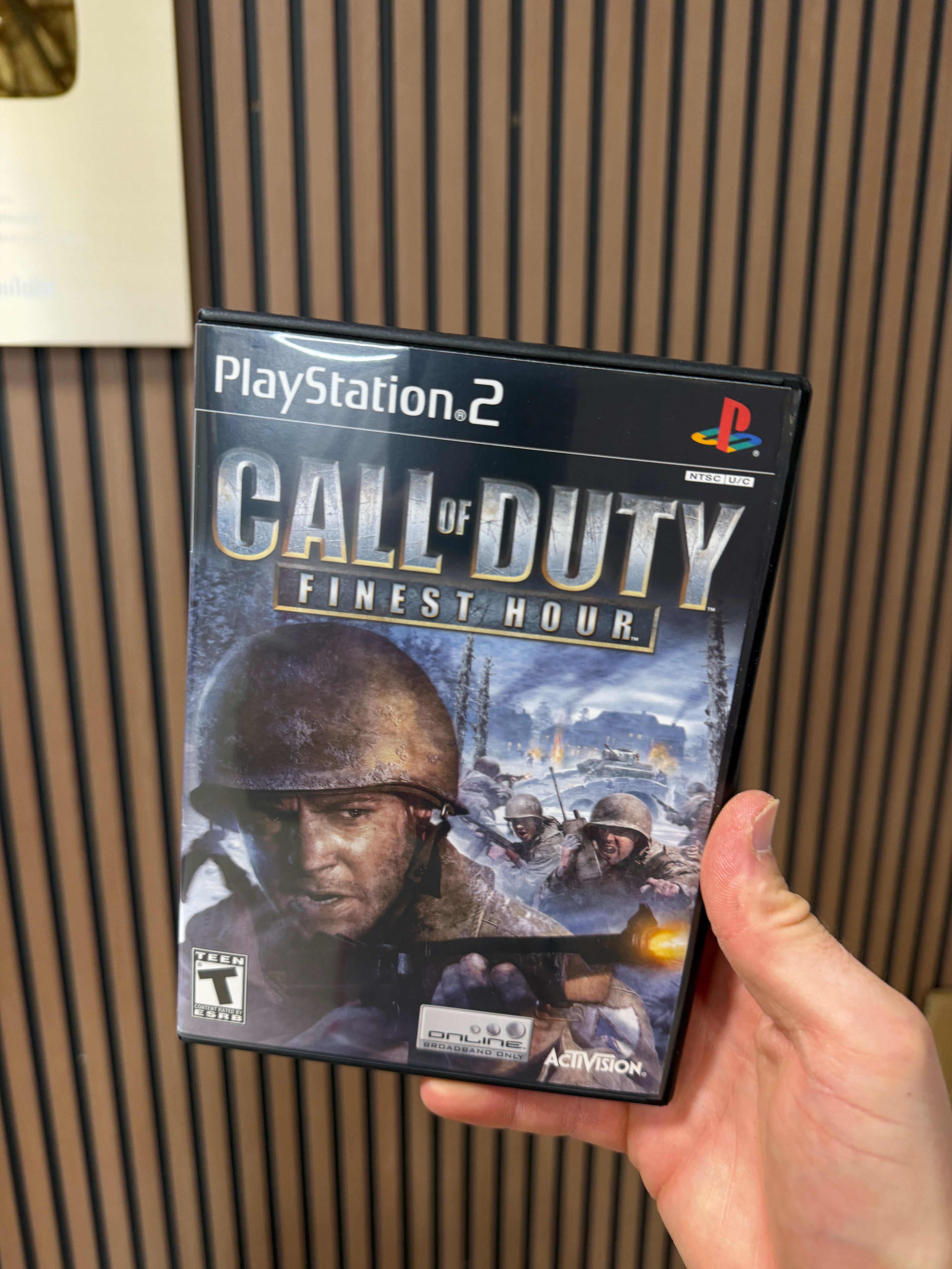 Call of Duty: Finest Hour (Sony PlayStation 2 2004) PS2