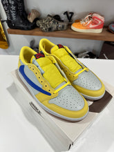 Load image into Gallery viewer, Jordan 1 Low Travis Scott Canary Sz 12 (mens)
