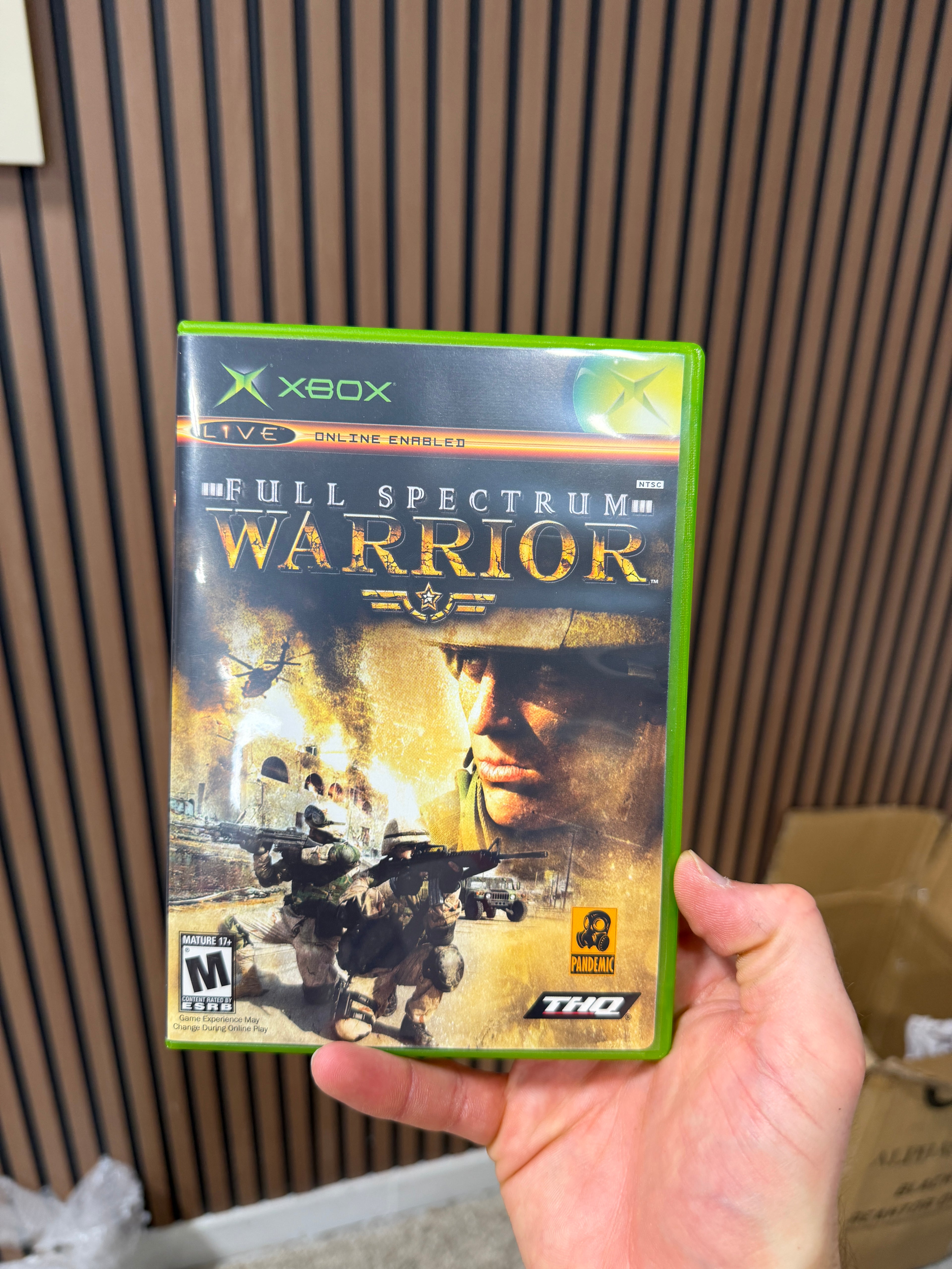 Full Spectrum Warrior (Original Xbox) Plays On Xbox 360