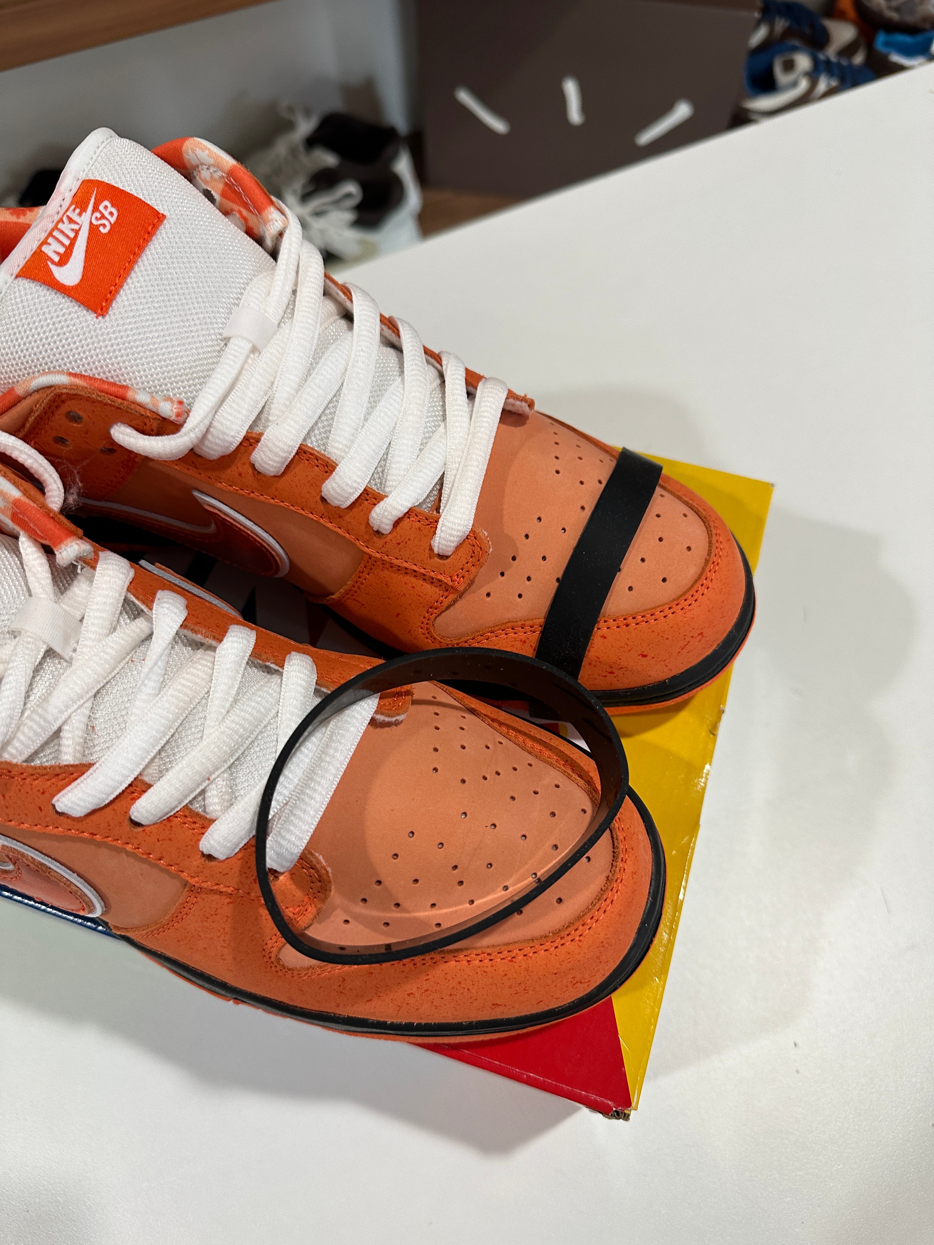 Nike SB Dunk Low Concepts Orange Lobster Sz 11.5