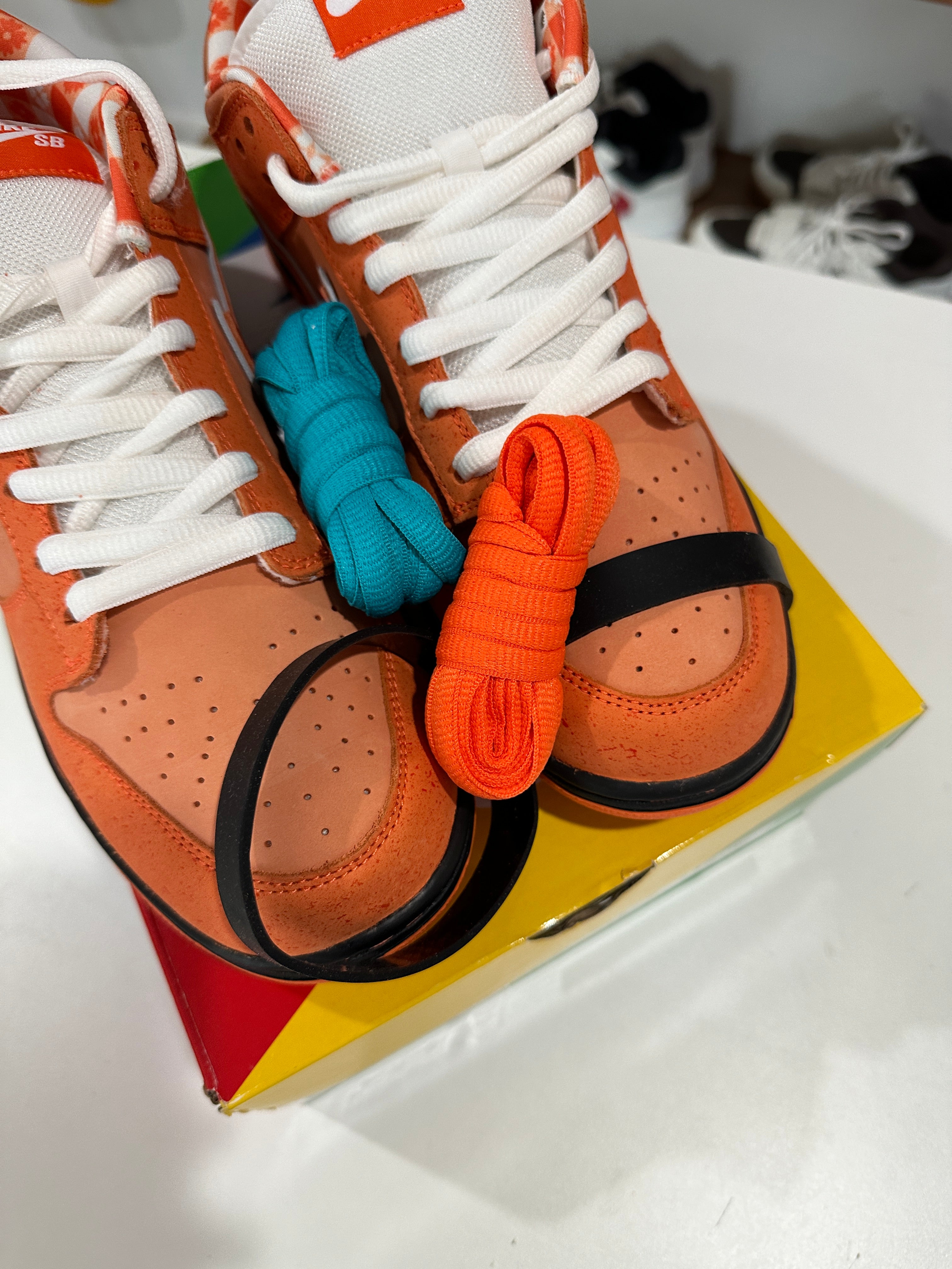 Nike SB Dunk Low Concepts Orange Lobster Sz 11.5