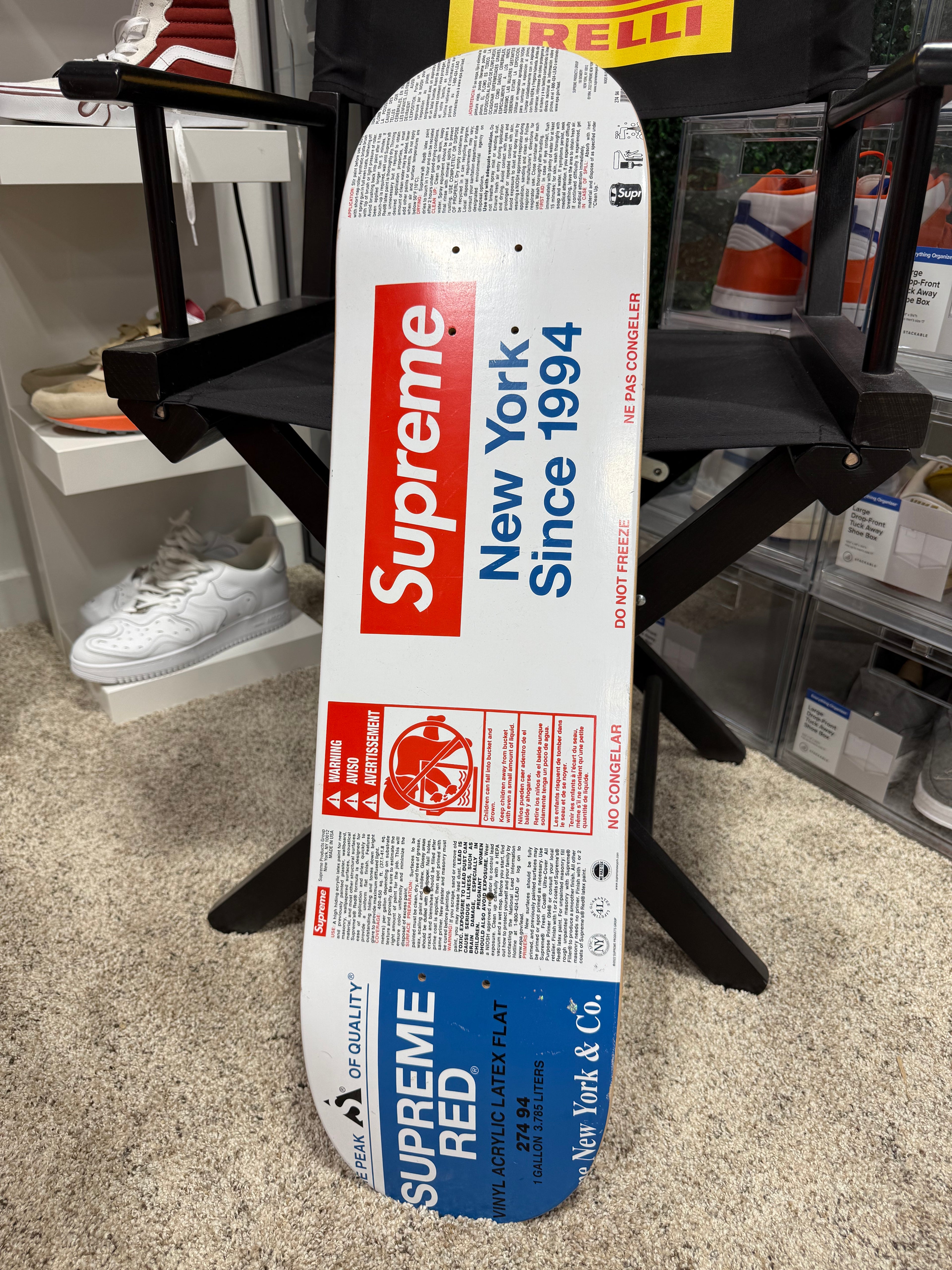 Supreme Paint Skateboard Deck